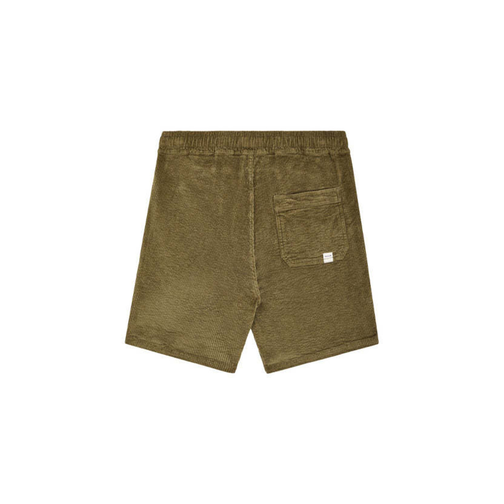 Pullin Short Loose Velours Green -PULLIN