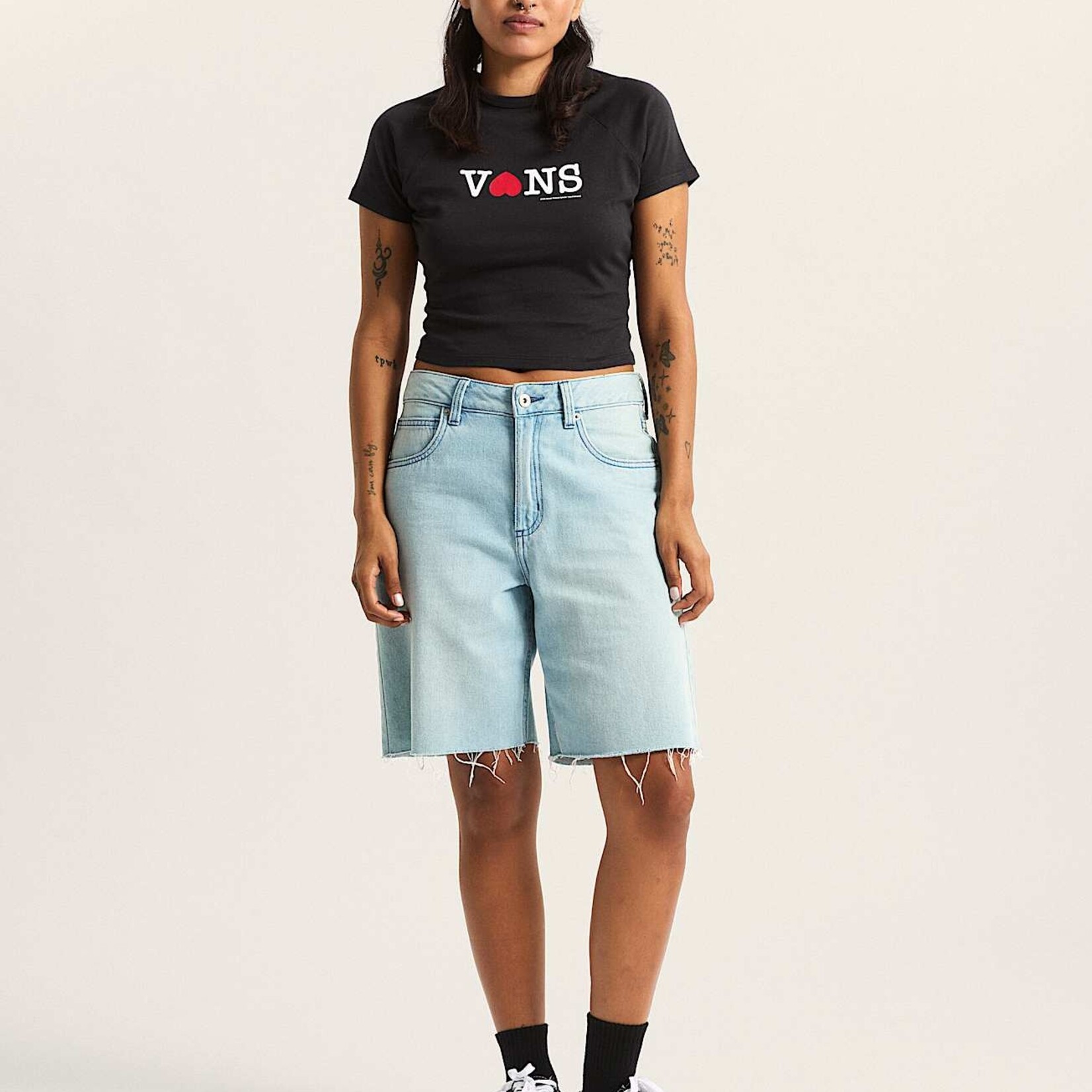 Vans SOUVENIR BABY TEE - Tshirt - VANS