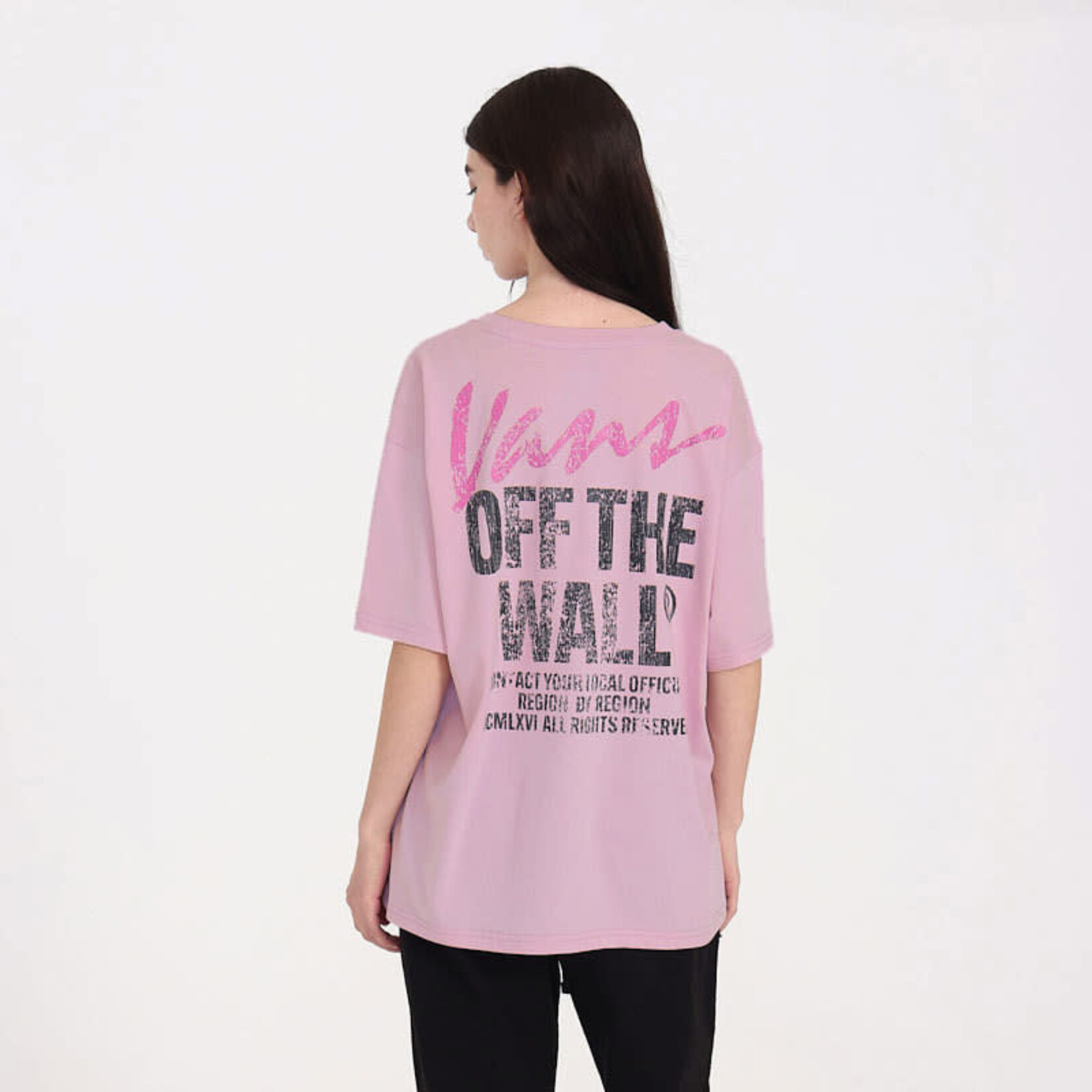 Vans Lady Wall Outsized - Tshirt - VANS