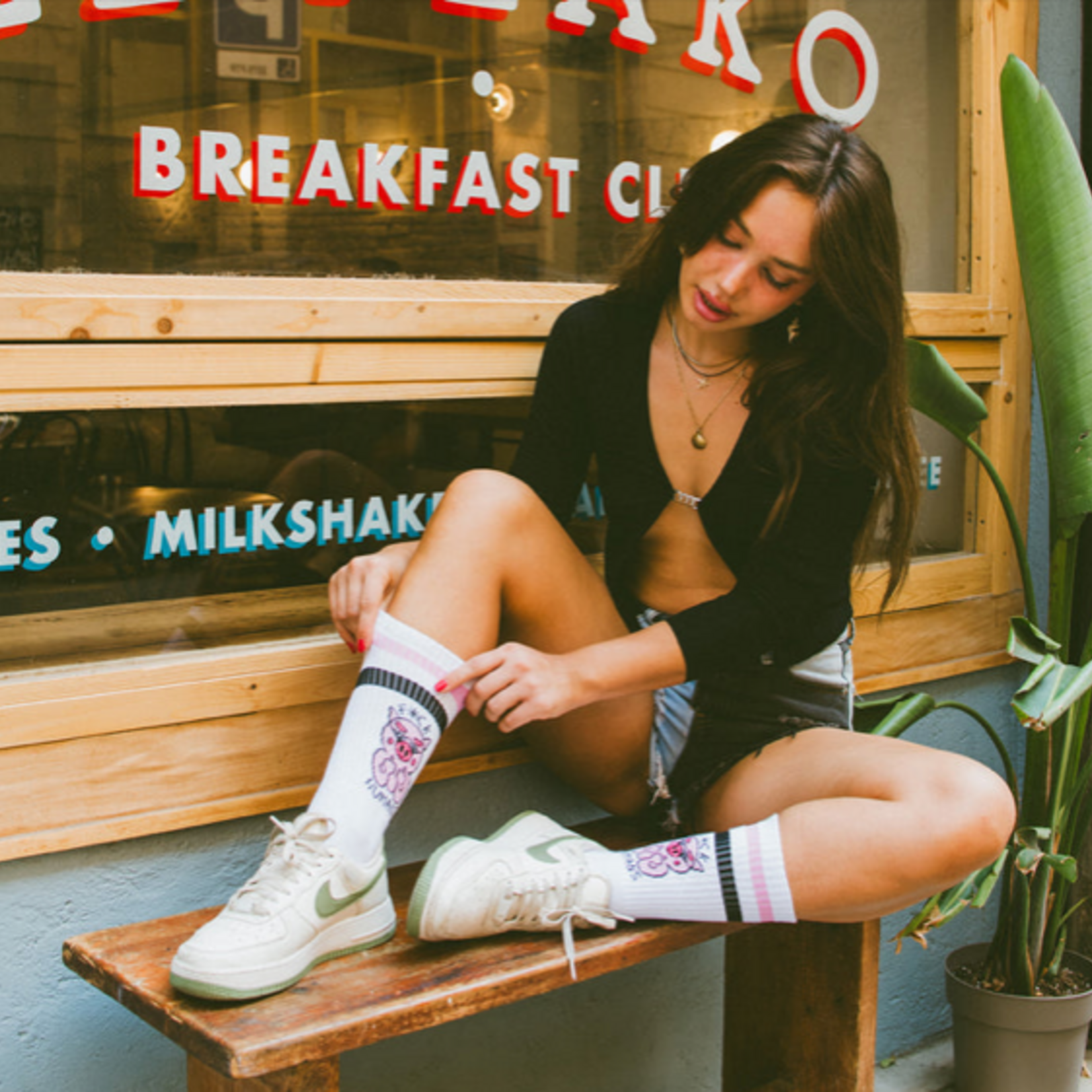 American SOCKS F*CK HUMANS - Mid High - AMERICAN SOCKS