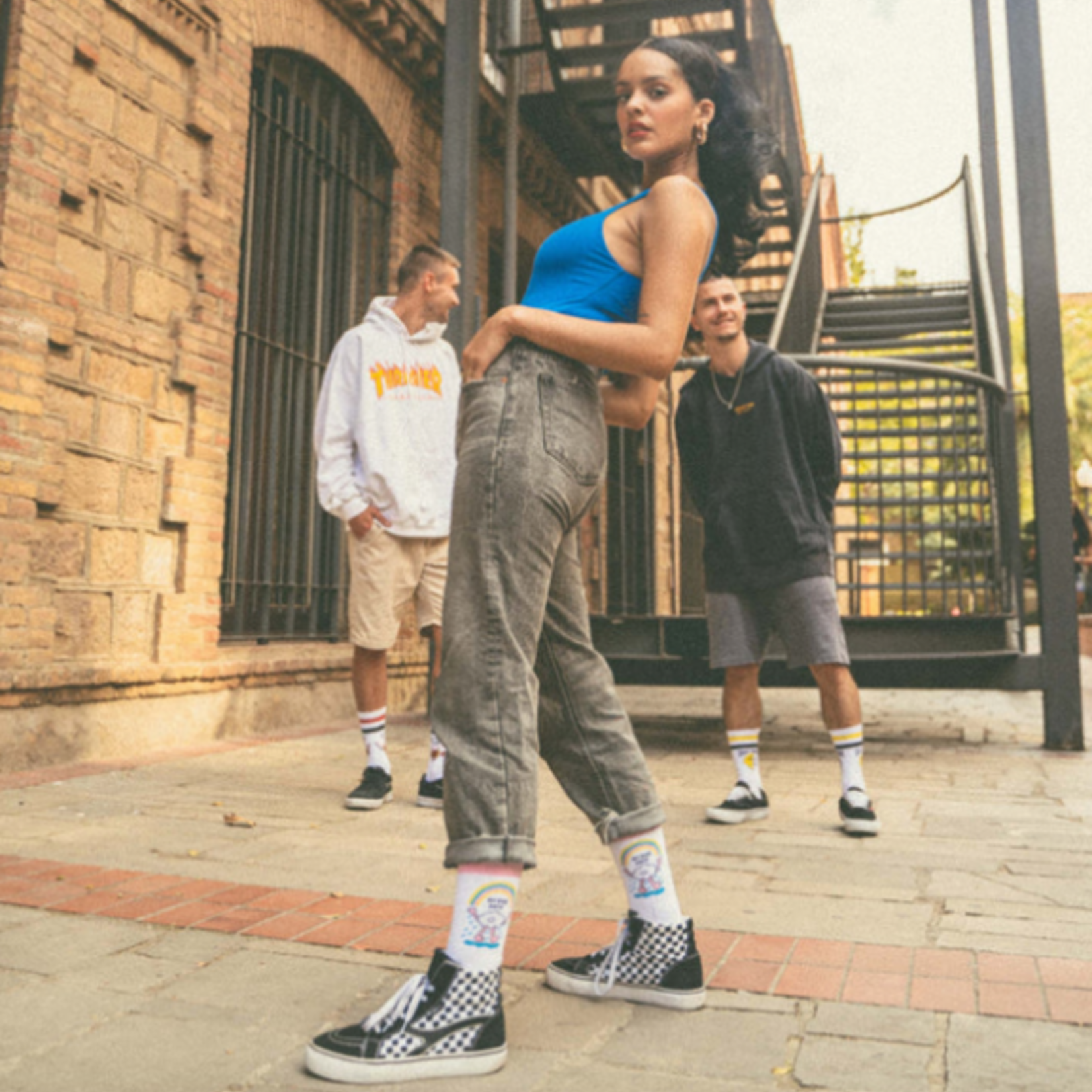 American SOCKS NO BAD DAYS - Mid High - AMERICAN SOCKS