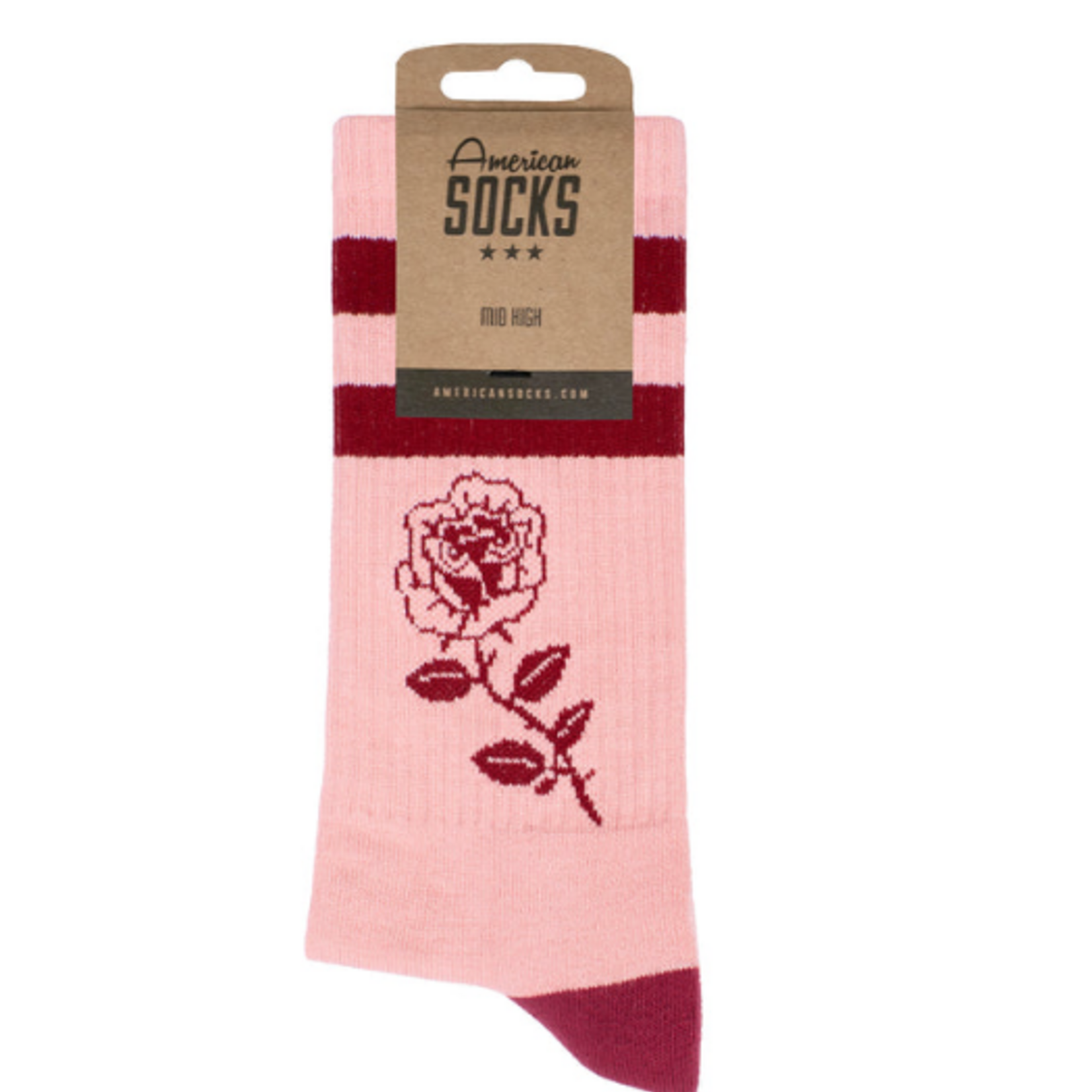 American SOCKS ROSE - Mid High - AMERICAN SOCKS