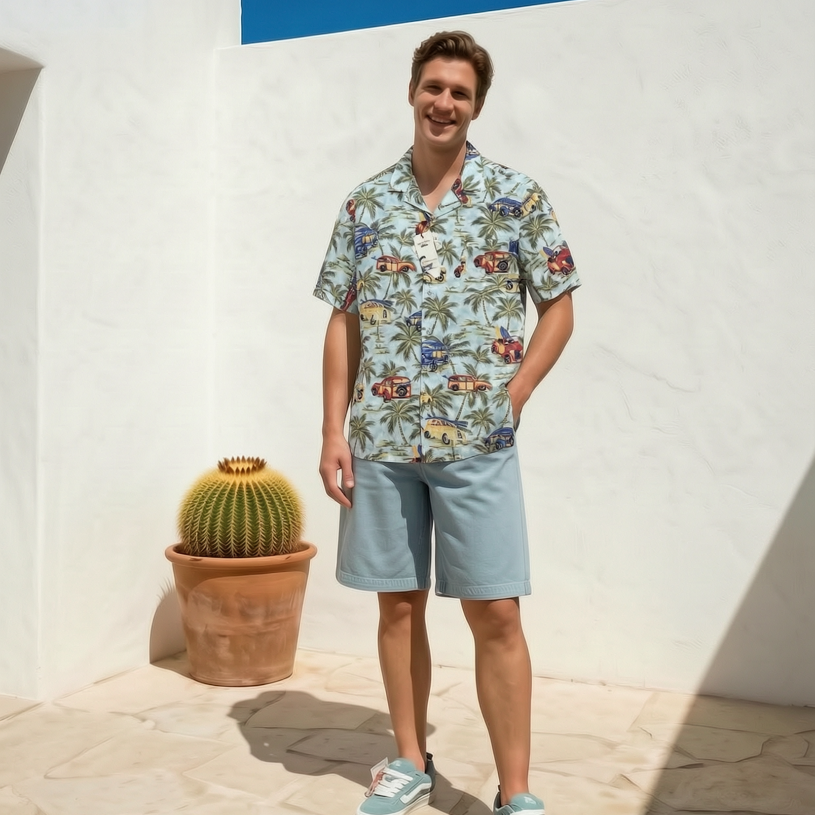 The Surfcar Chemise Havane - THE SURFCAR