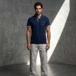 The Surfcar Polo  Bleu marine - THE SURFCAR