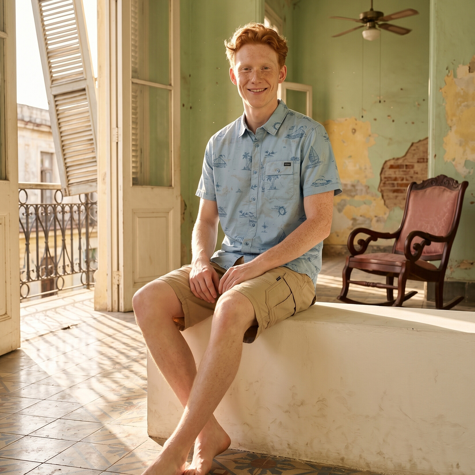 Salty Crew FLAGSHIP UV BUTTON UP - Chemise - SALTY CREW