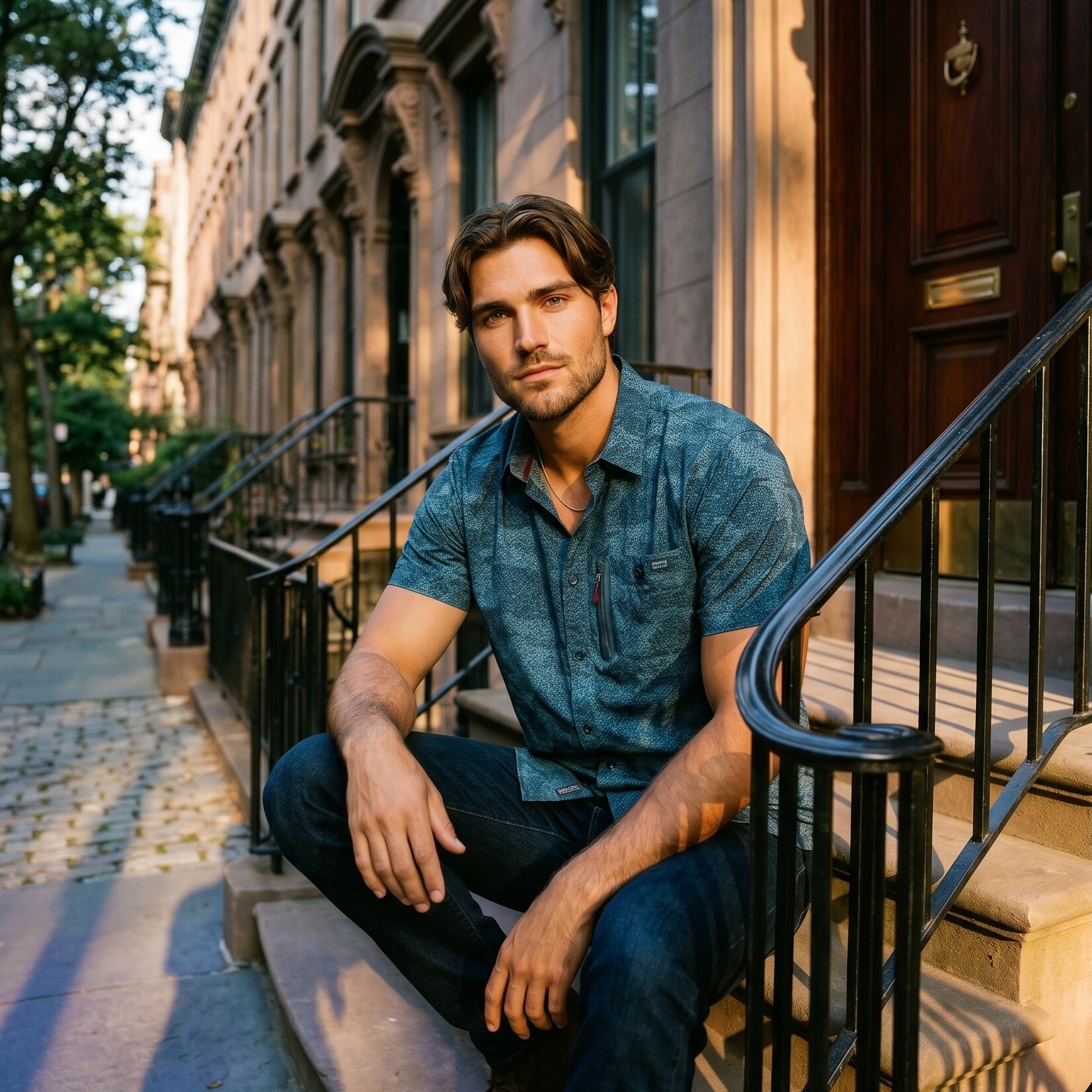 Salty Crew CREW SS BUTTON UP - Chemise - SALTY CREW - Dark Navy