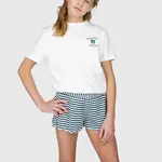 Brunotti Tikkay-Stripe Girls Swim Shorts - BRUNOTTI