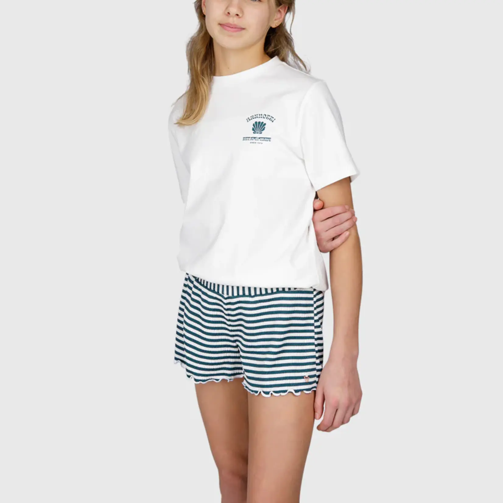 Brunotti Tikkay-Stripe Girls Swim Shorts - BRUNOTTI