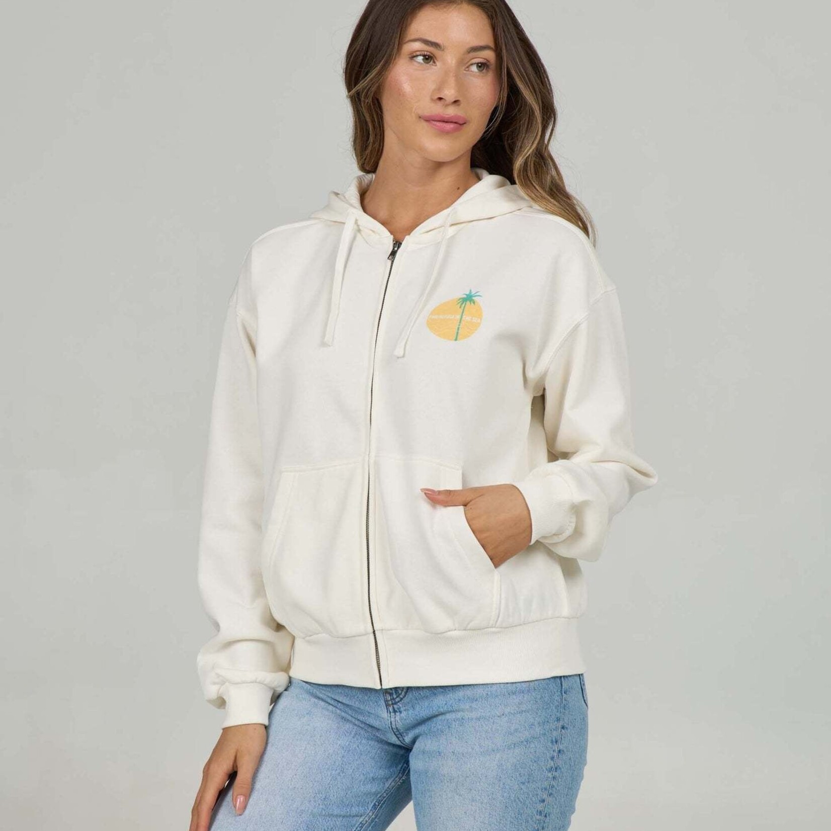 Salty Crew SIMPLICITY ZIP HOODY - Gilet - SALTY CREW