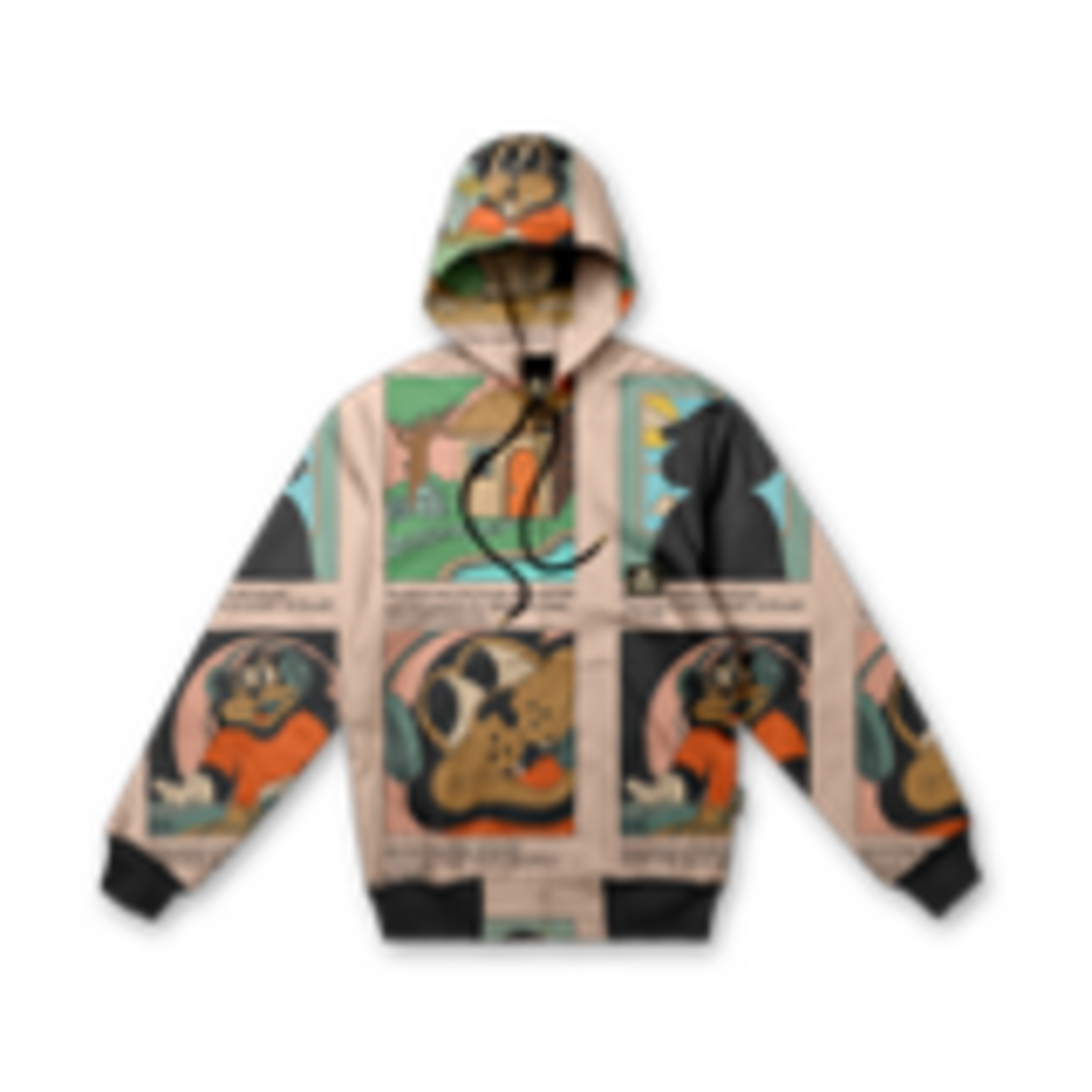The Dudes Fucky Weekly - hooded jacket classic - The DUDES -Multicolor