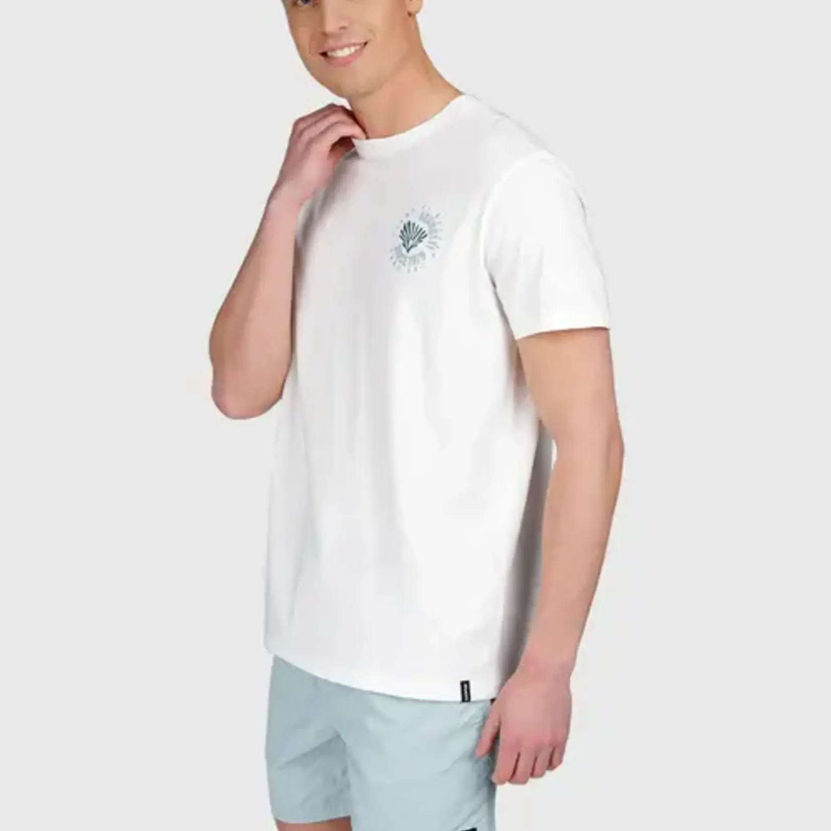Brunotti Craigly Men T-shirt - Snow - BRUNOTTI