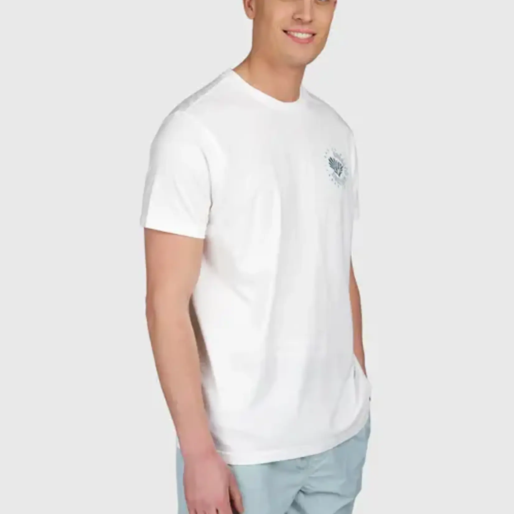 Brunotti Craigly Men T-shirt - Snow - BRUNOTTI