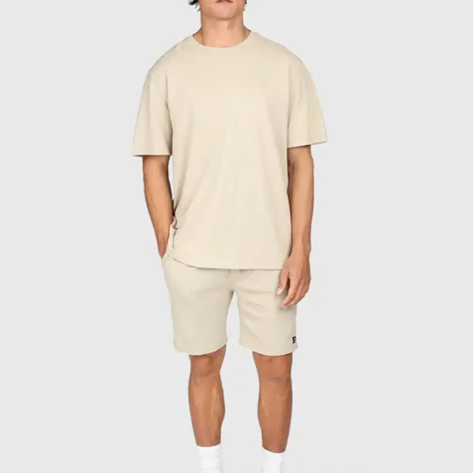 Brunotti Dozan Men T-Shirt - Feather Grey-BRUNOTTI