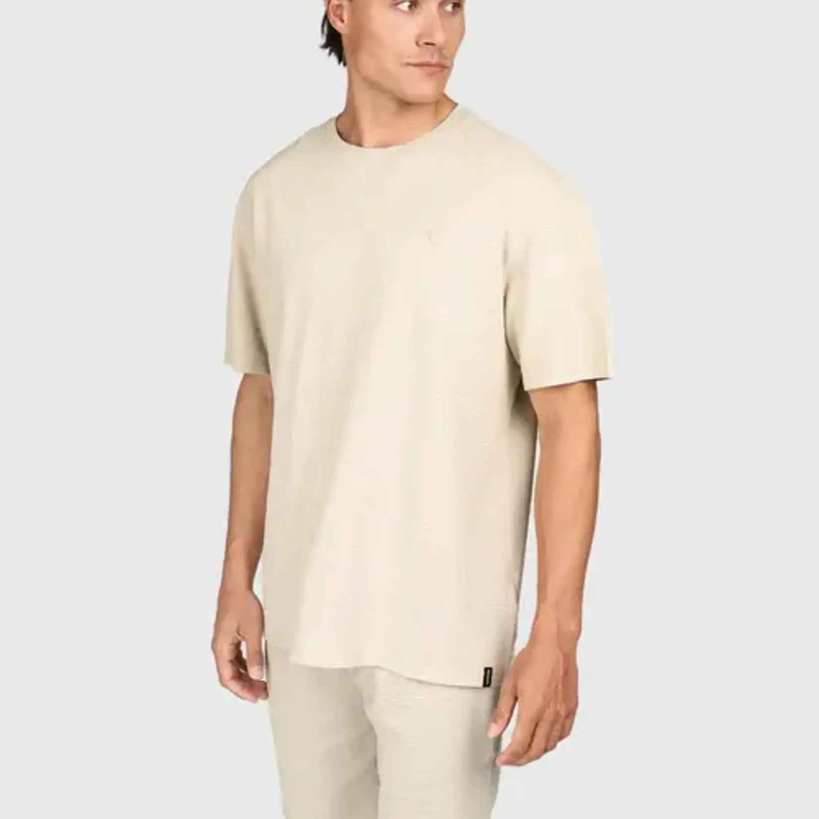 Brunotti Dozan Men T-Shirt - Feather Grey-BRUNOTTI
