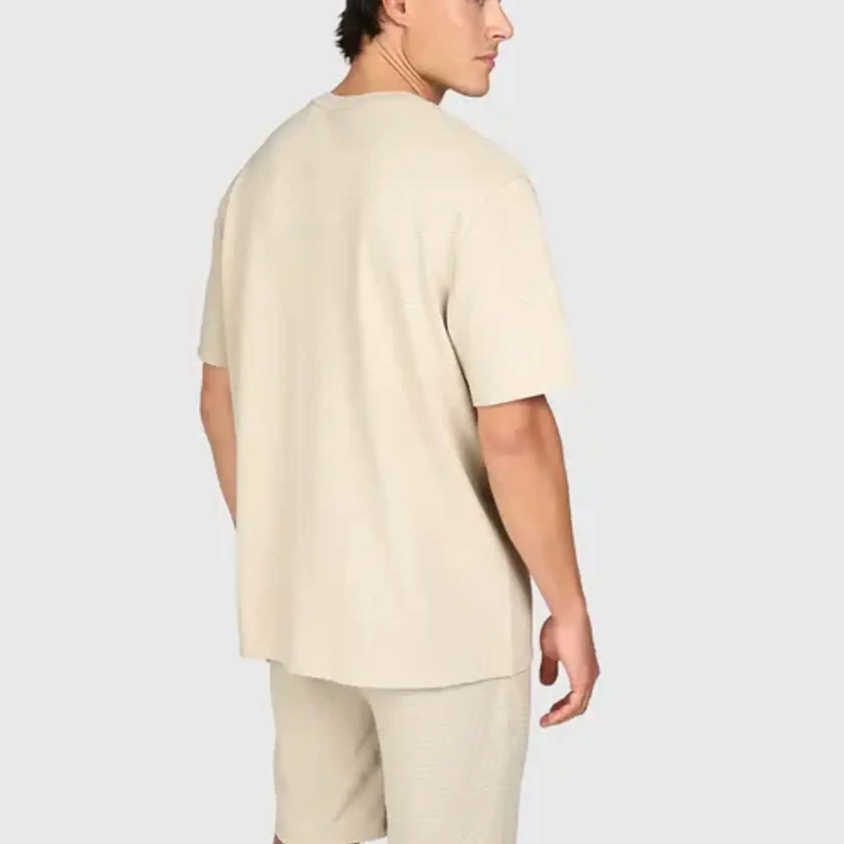 Brunotti Dozan Men T-Shirt - Feather Grey-BRUNOTTI