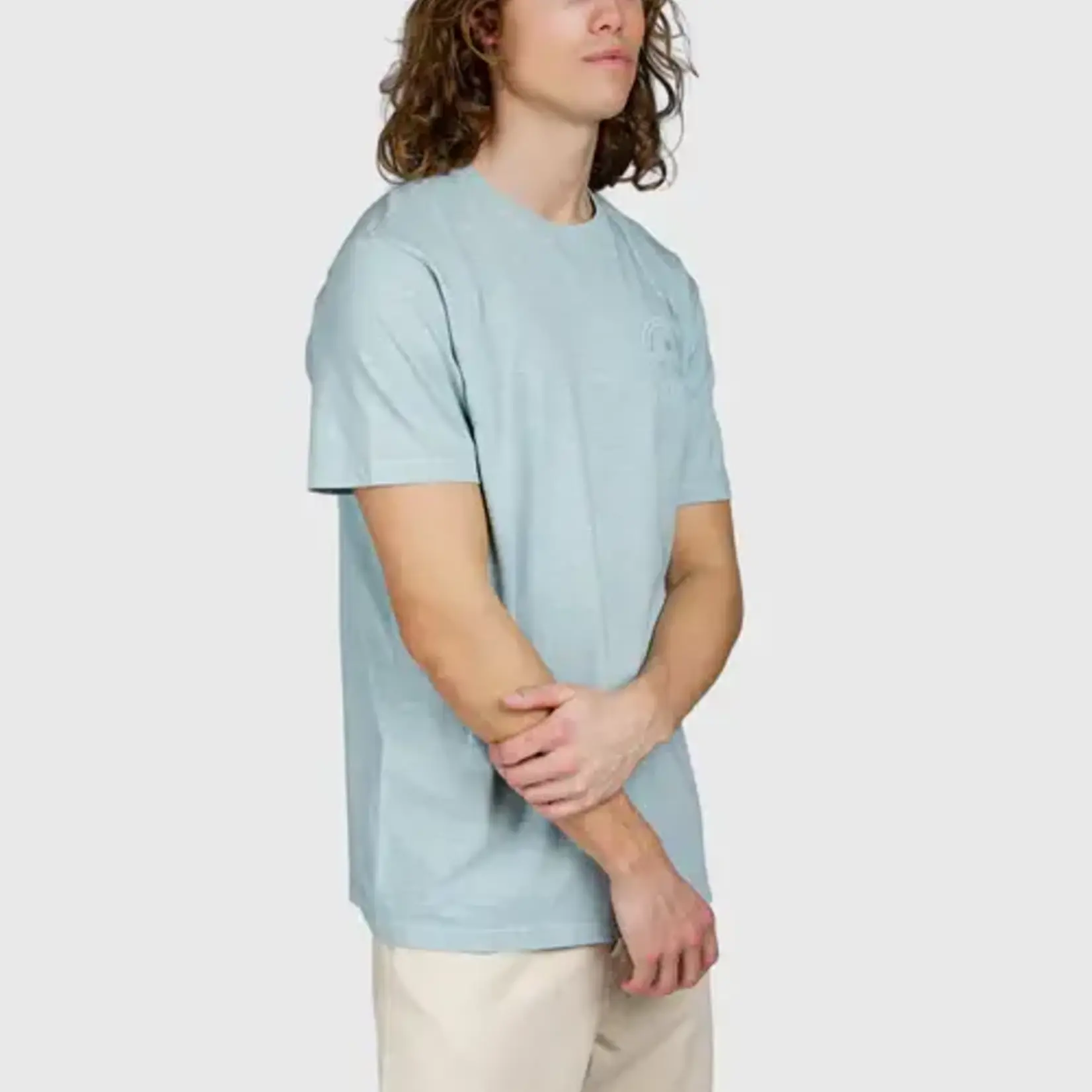 Brunotti Mattey Men T-Shirt - Mist - BRUNOTTI