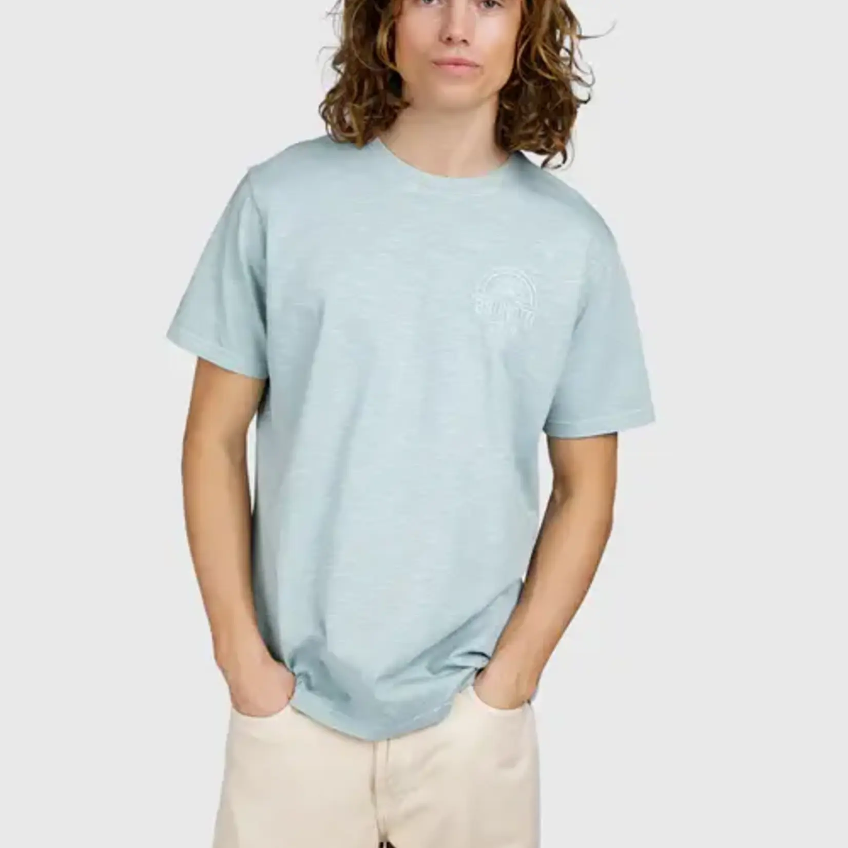 Brunotti Mattey Men T-Shirt - Mist - BRUNOTTI
