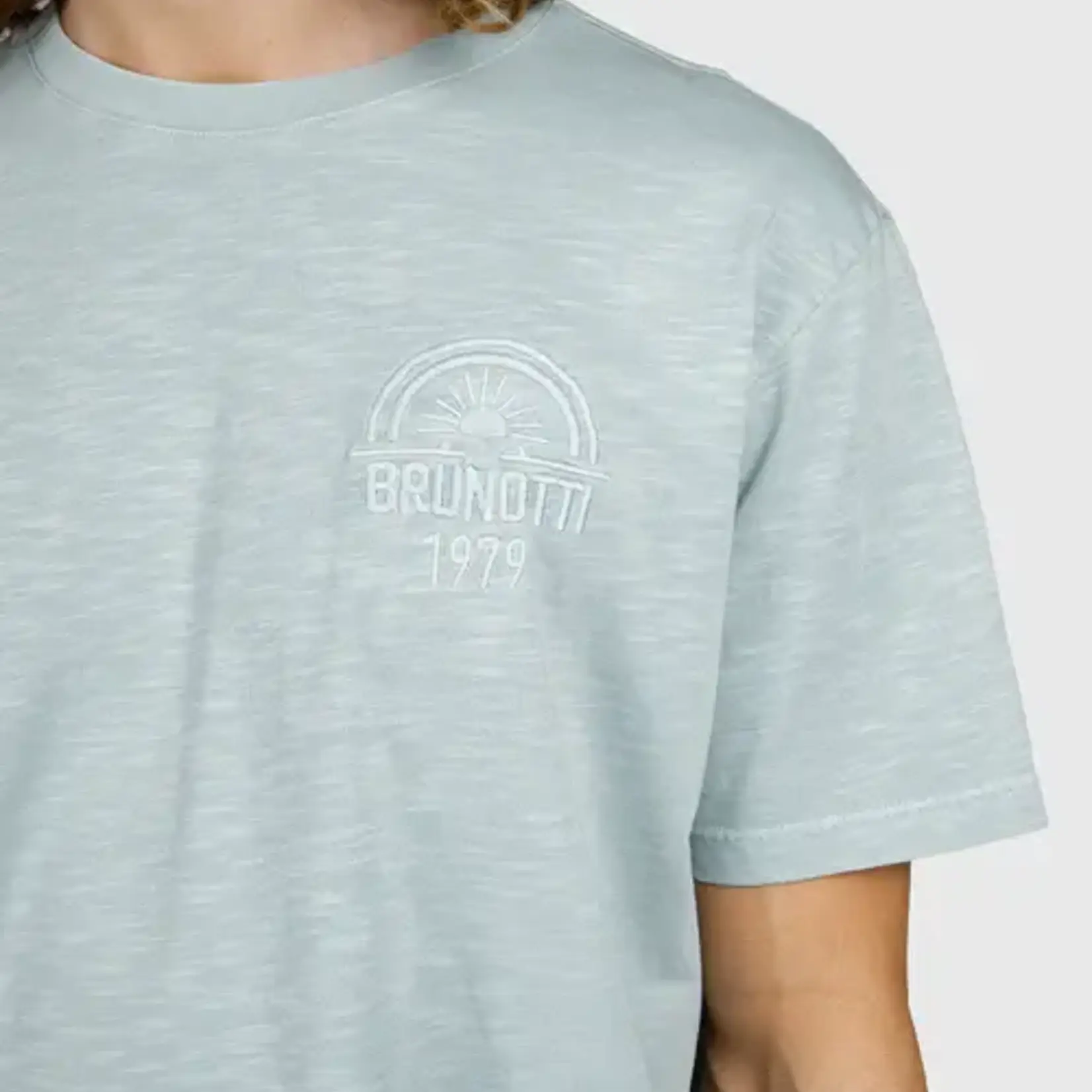 Brunotti Mattey Men T-Shirt - Mist - BRUNOTTI