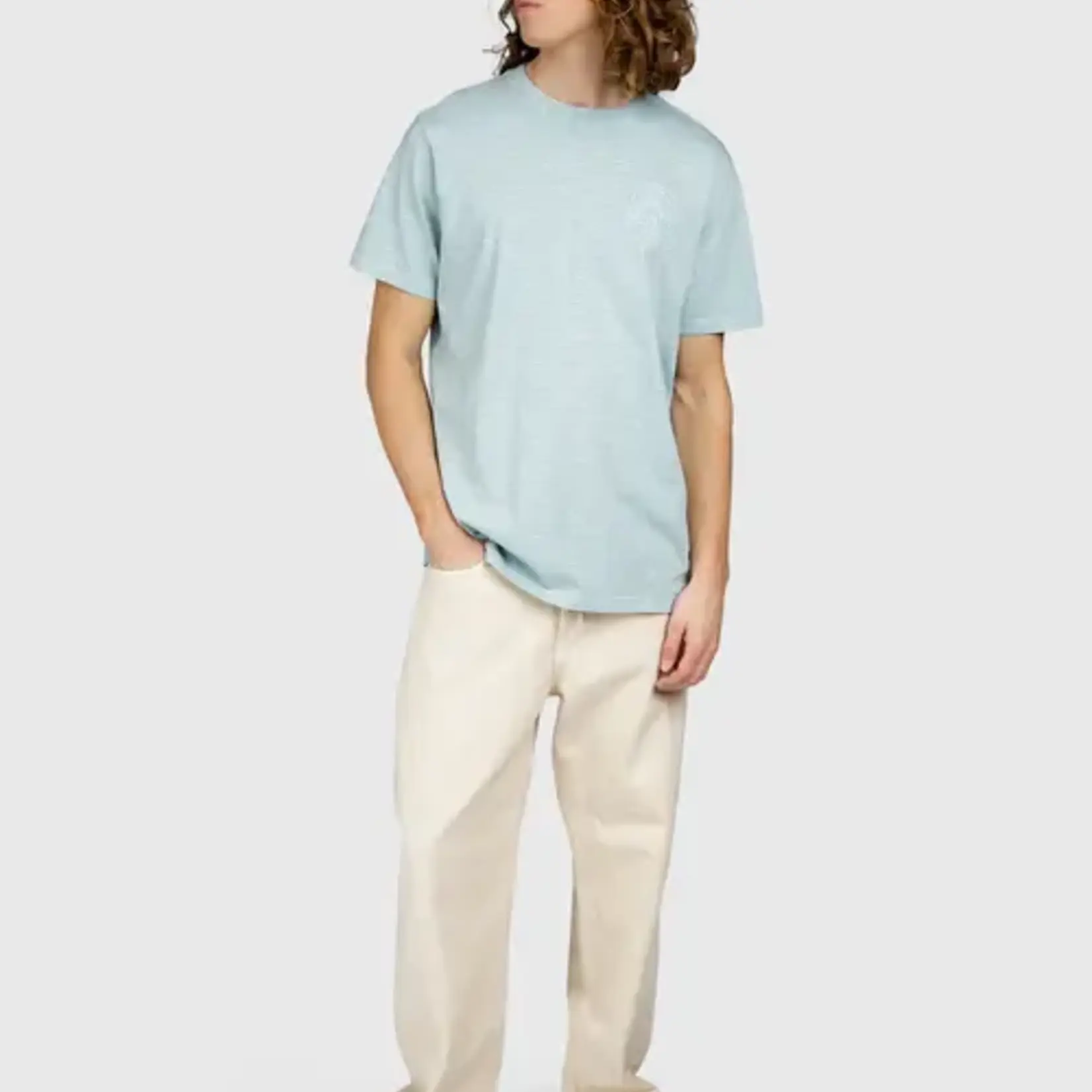 Brunotti Mattey Men T-Shirt - Mist - BRUNOTTI
