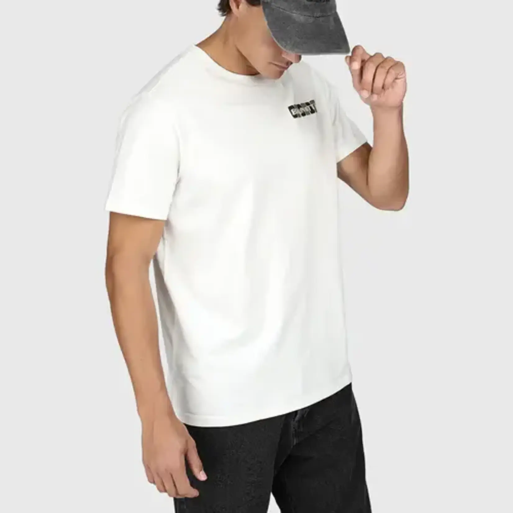Brunotti Pietros Men T-shirt - Snow - BRUNOTTI