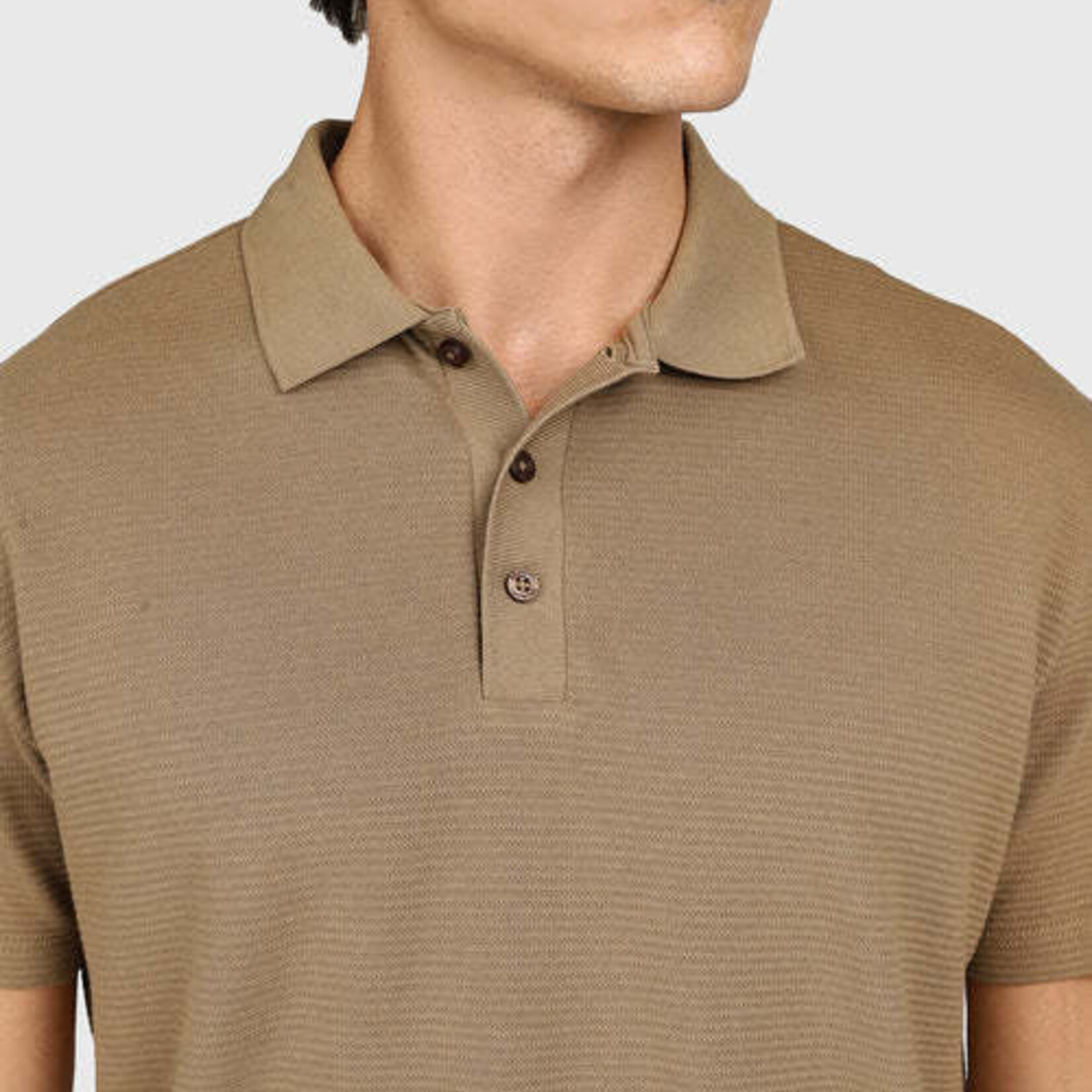Brunotti Domo Men Polo - Shitake - BRUNOTTI