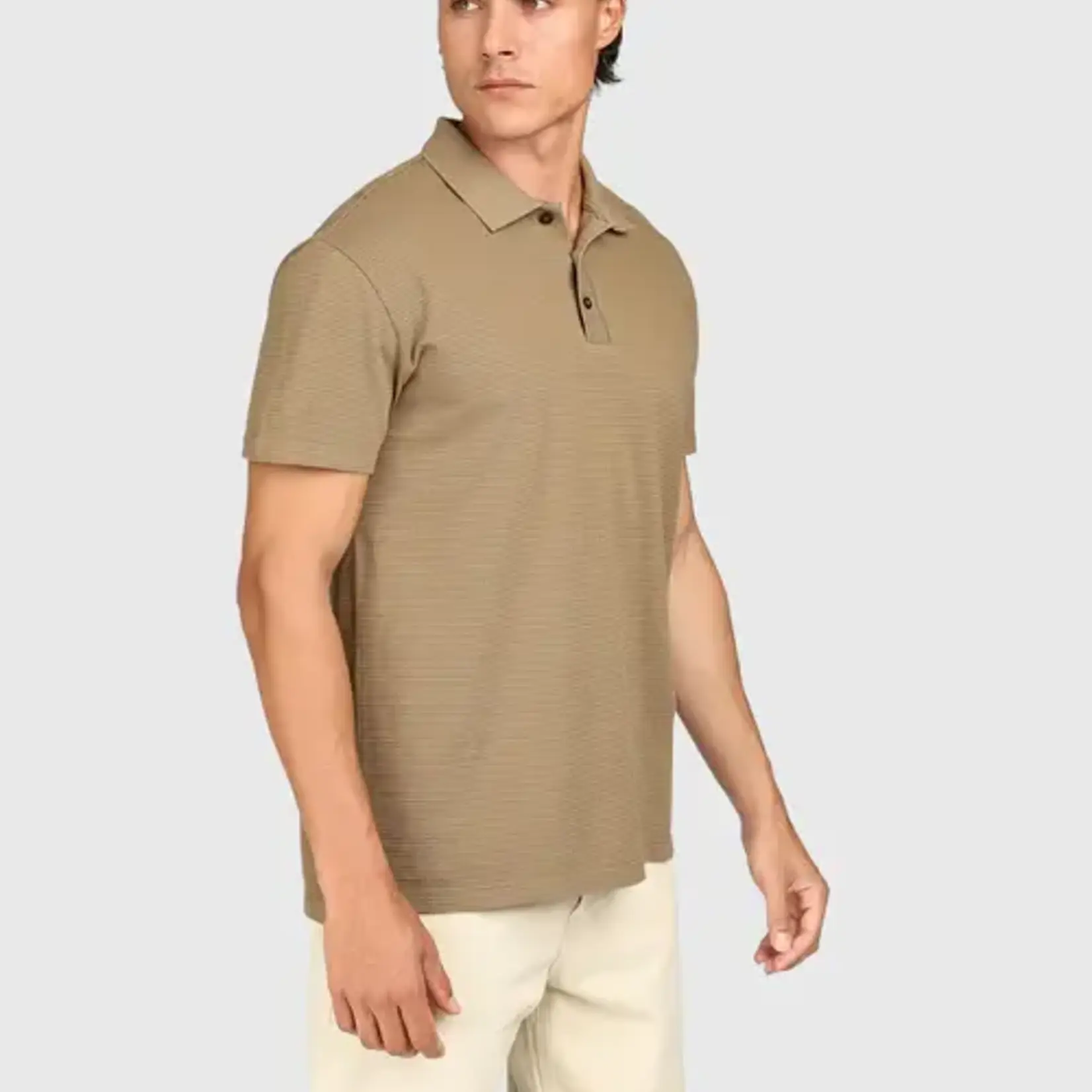 Brunotti Domo Men Polo - Shitake - BRUNOTTI