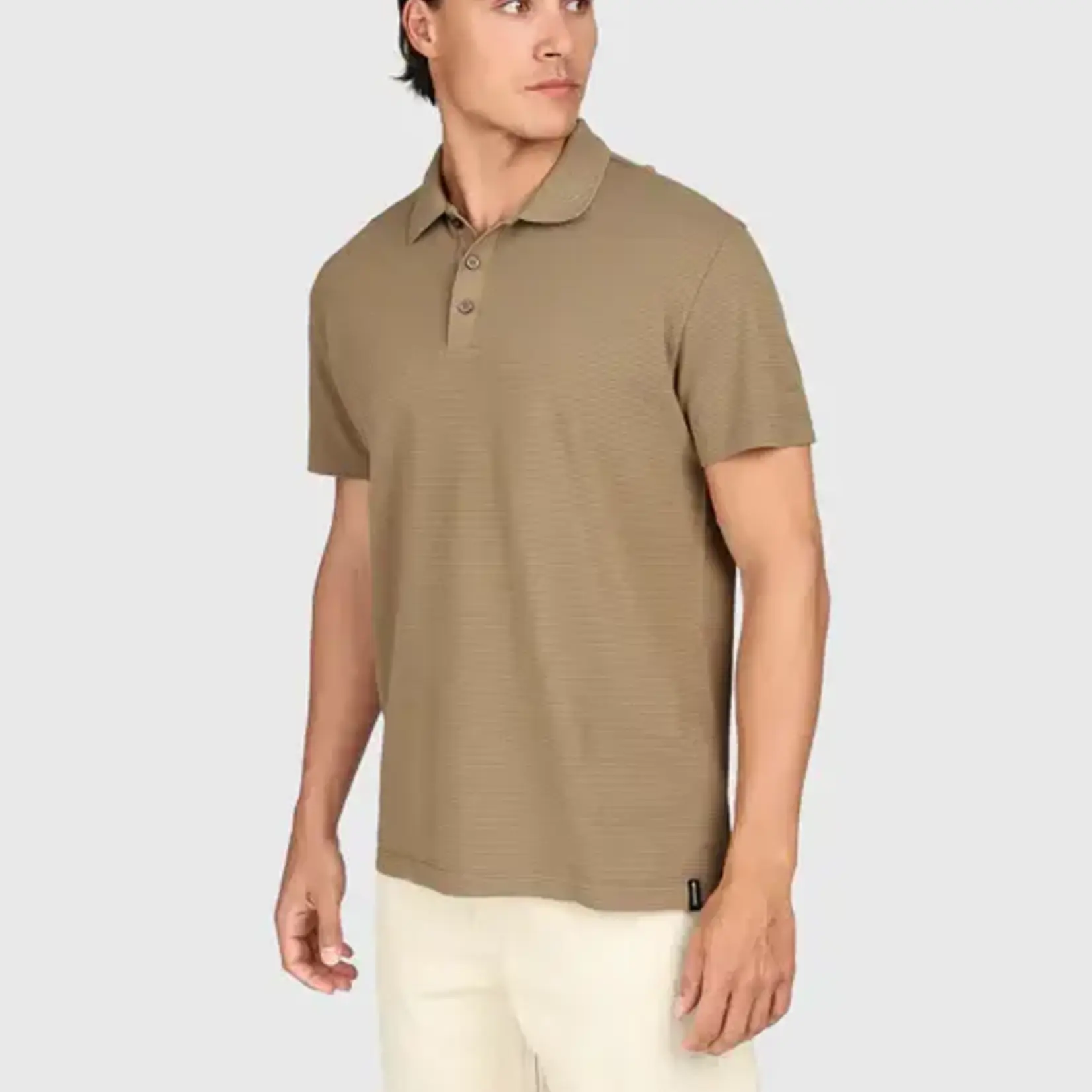 Brunotti Domo Men Polo - Shitake - BRUNOTTI