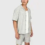 Brunotti Sanni-Stripe Men Shirt - Snow - BRUNOTTI