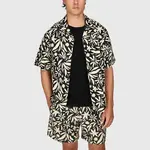 Brunotti Sanni-Print Men Shirt - Feather Grey - BRUNOTTI