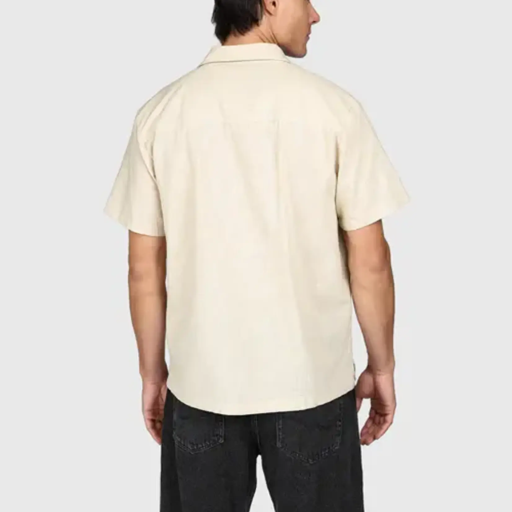 Brunotti Sirrak Men Shirt - Feather Grey - BRUNOTTI