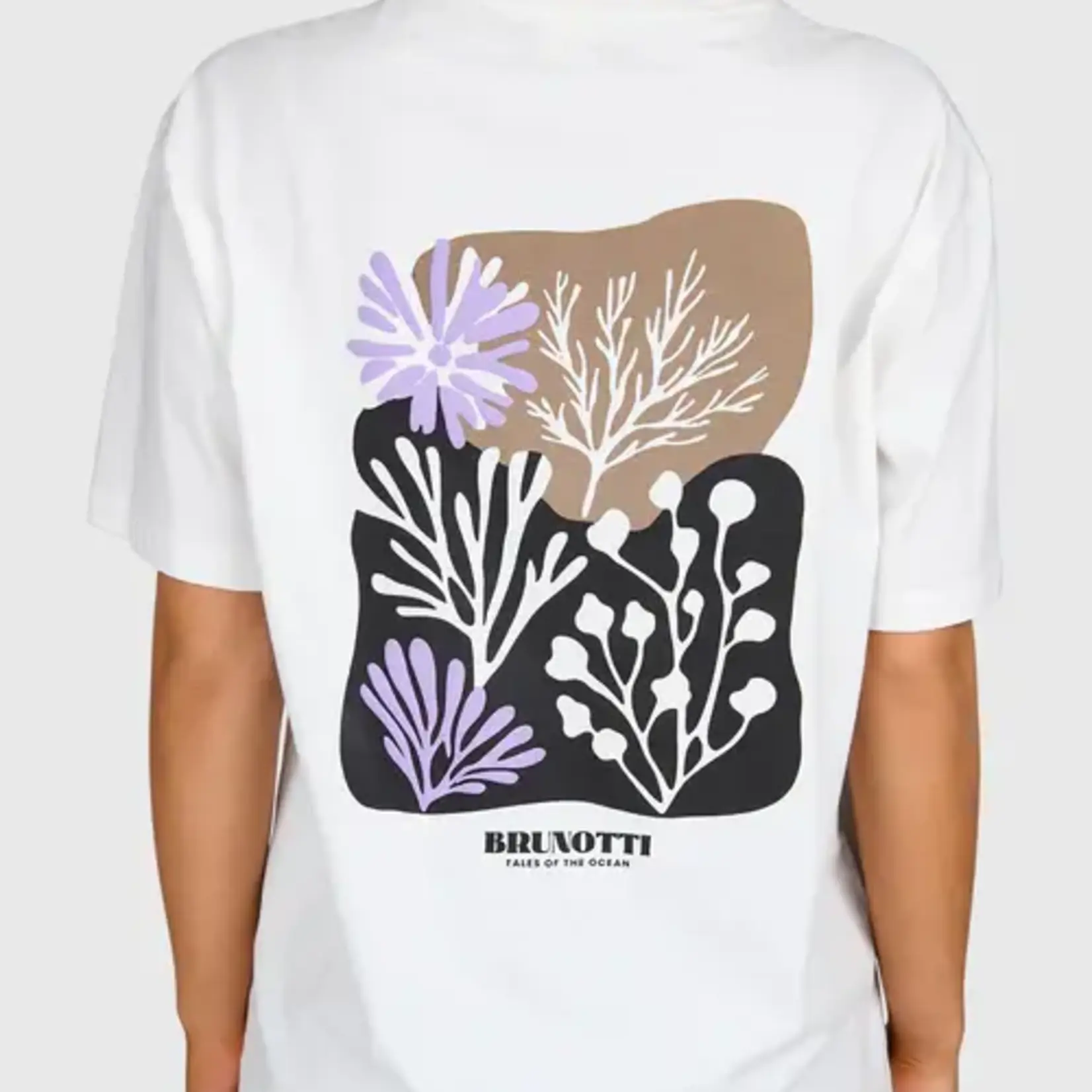 Brunotti Zelday Women T-shirt - Snow - BRUNOTTI