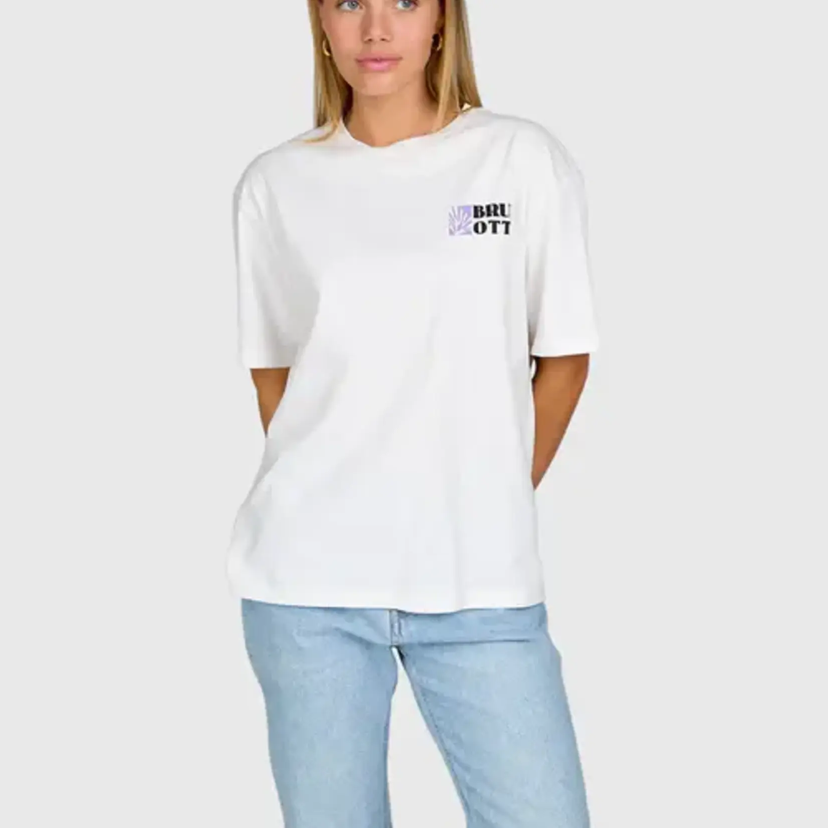 Brunotti Zelday Women T-shirt - Snow - BRUNOTTI