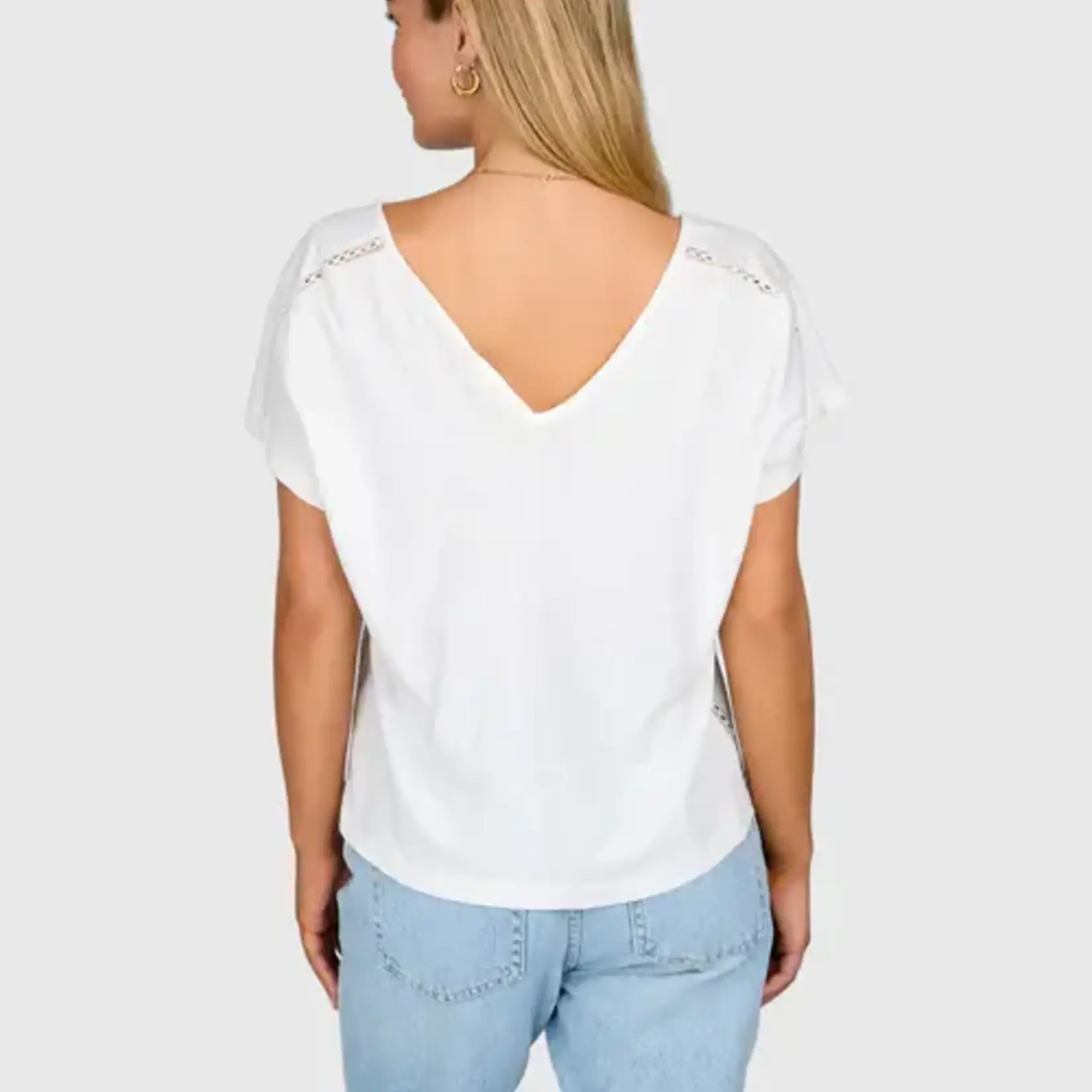 Brunotti Duya Women T-shirt -  Snow- BRUNOTTI