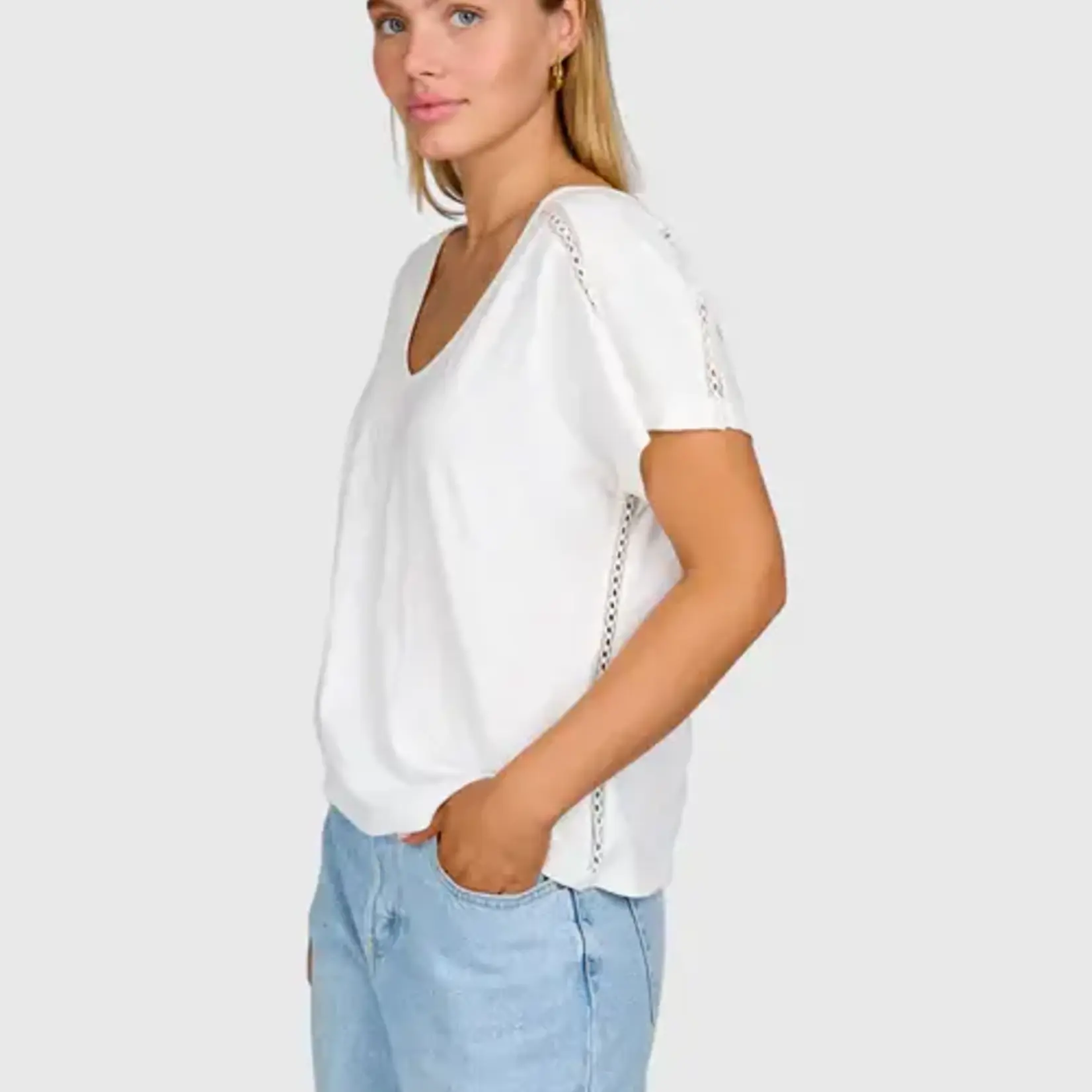 Brunotti Duya Women T-shirt -  Snow- BRUNOTTI