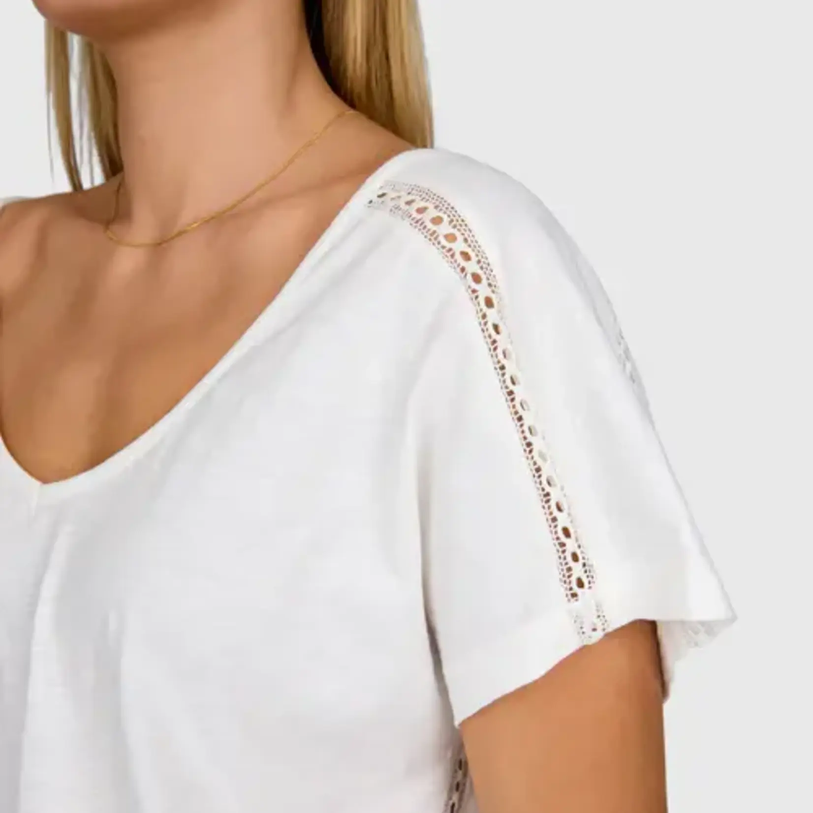 Brunotti Duya Women T-shirt -  Snow- BRUNOTTI