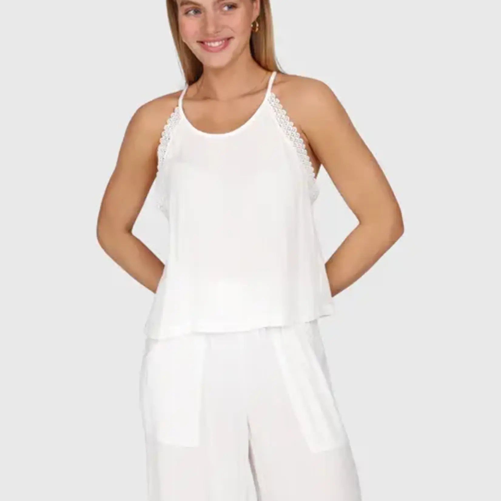 Brunotti Hellenah Women Top - Snow - BRUNOTTI