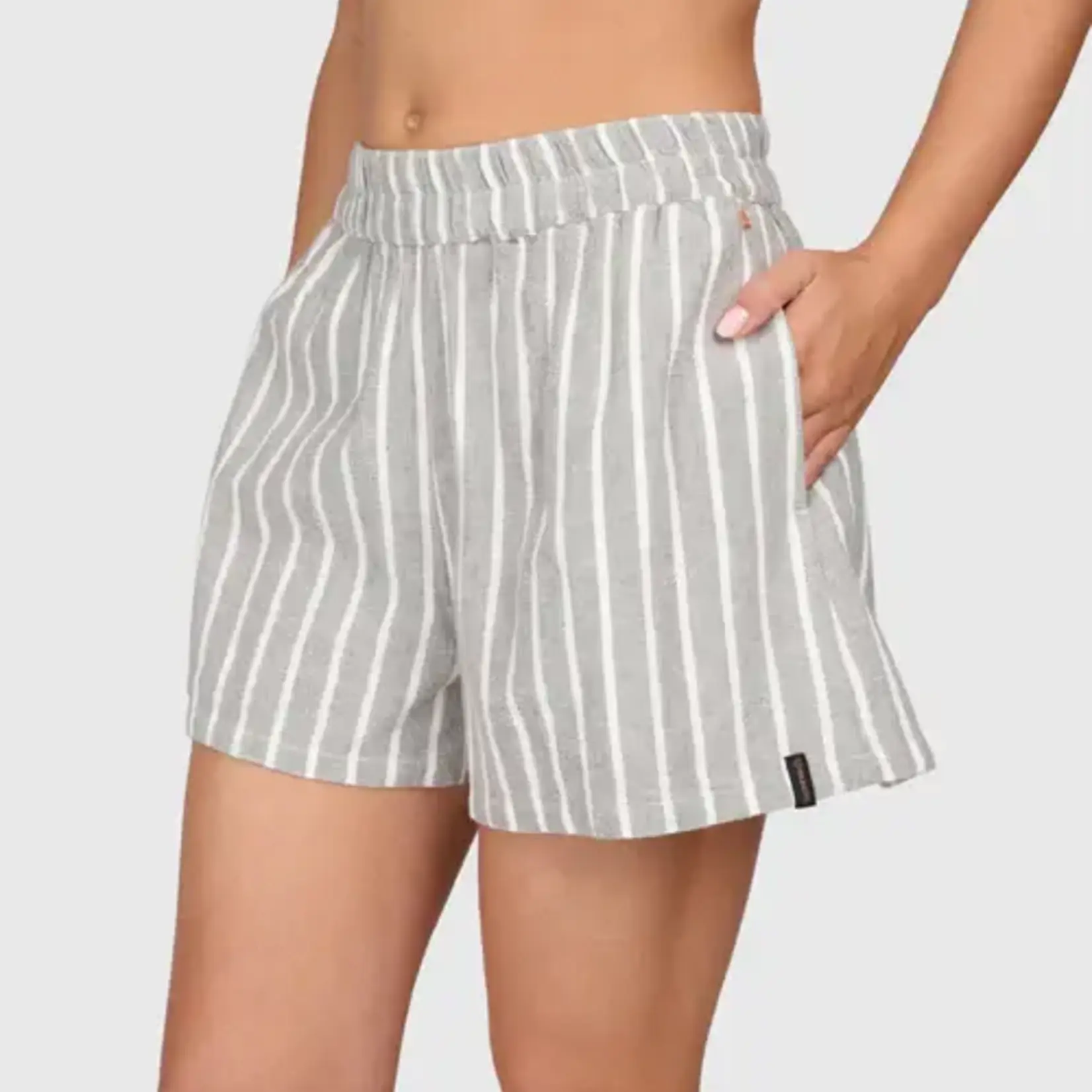 Brunotti Ize-Stripe Women Shorts - Snow - BRUNOTTI