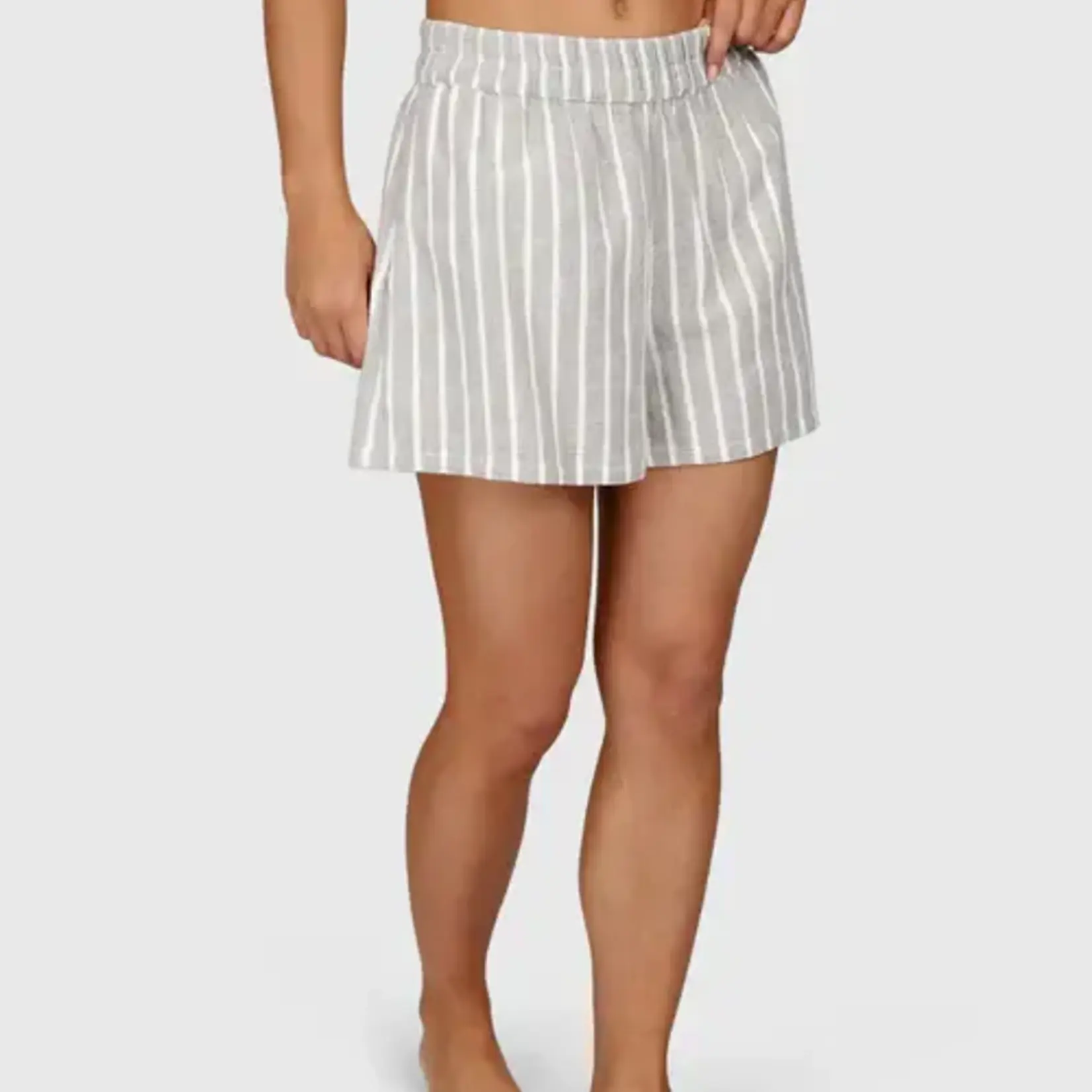 Brunotti Ize-Stripe Women Shorts - Snow - BRUNOTTI