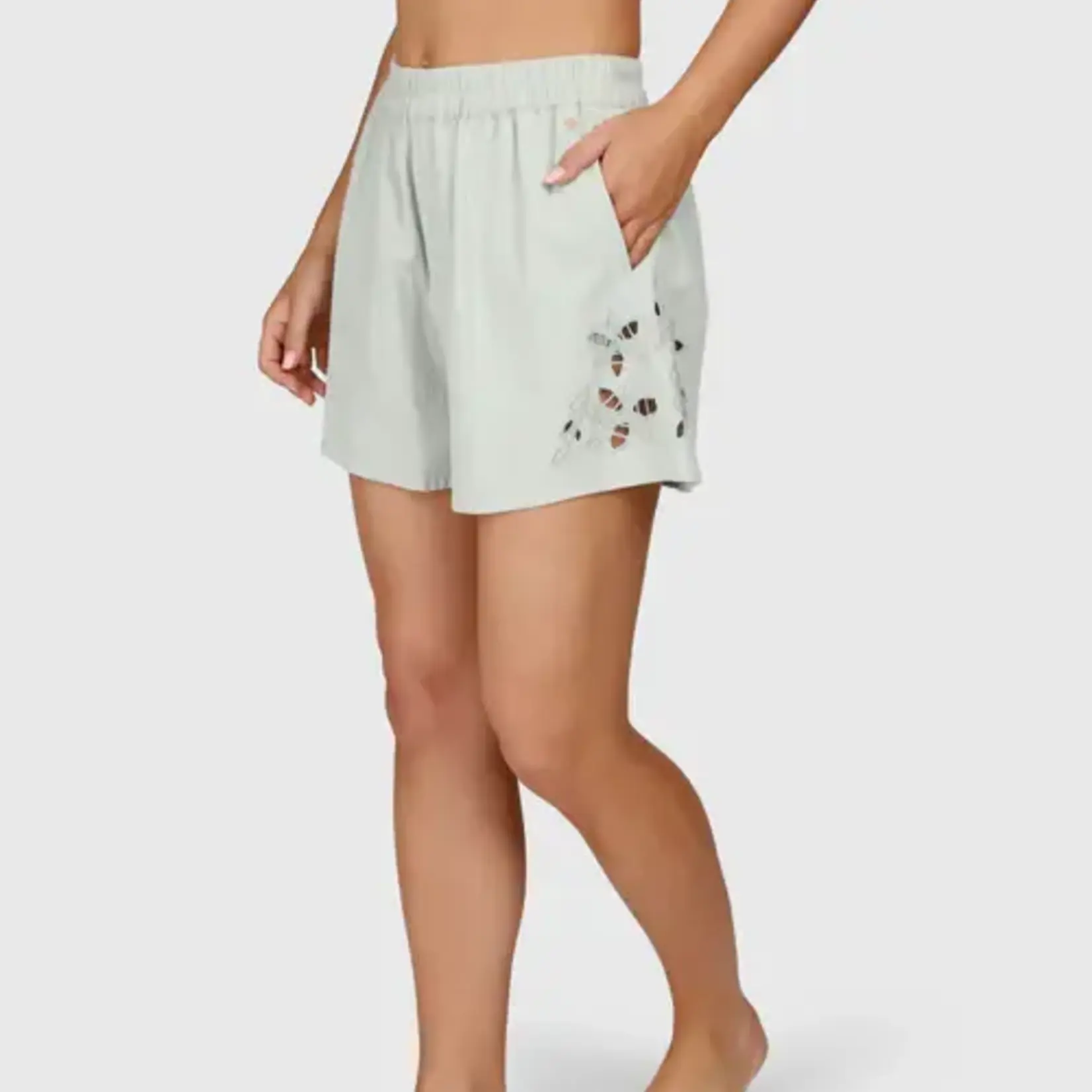 Brunotti Julee Women Shorts - Aqua Grey - BRUNOTTI