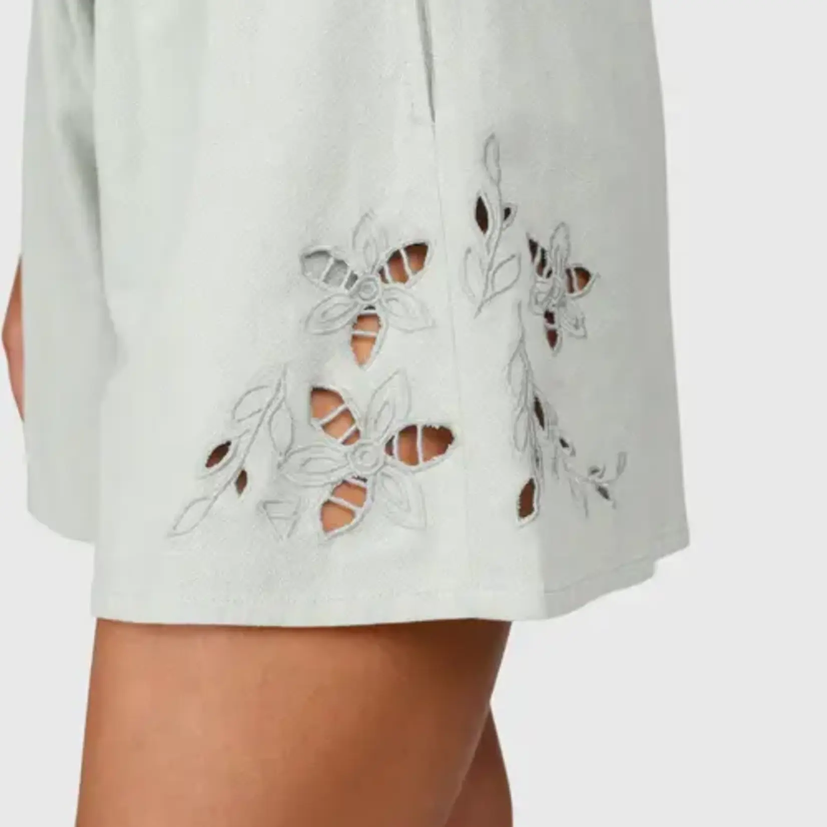 Brunotti Julee Women Shorts - Aqua Grey - BRUNOTTI