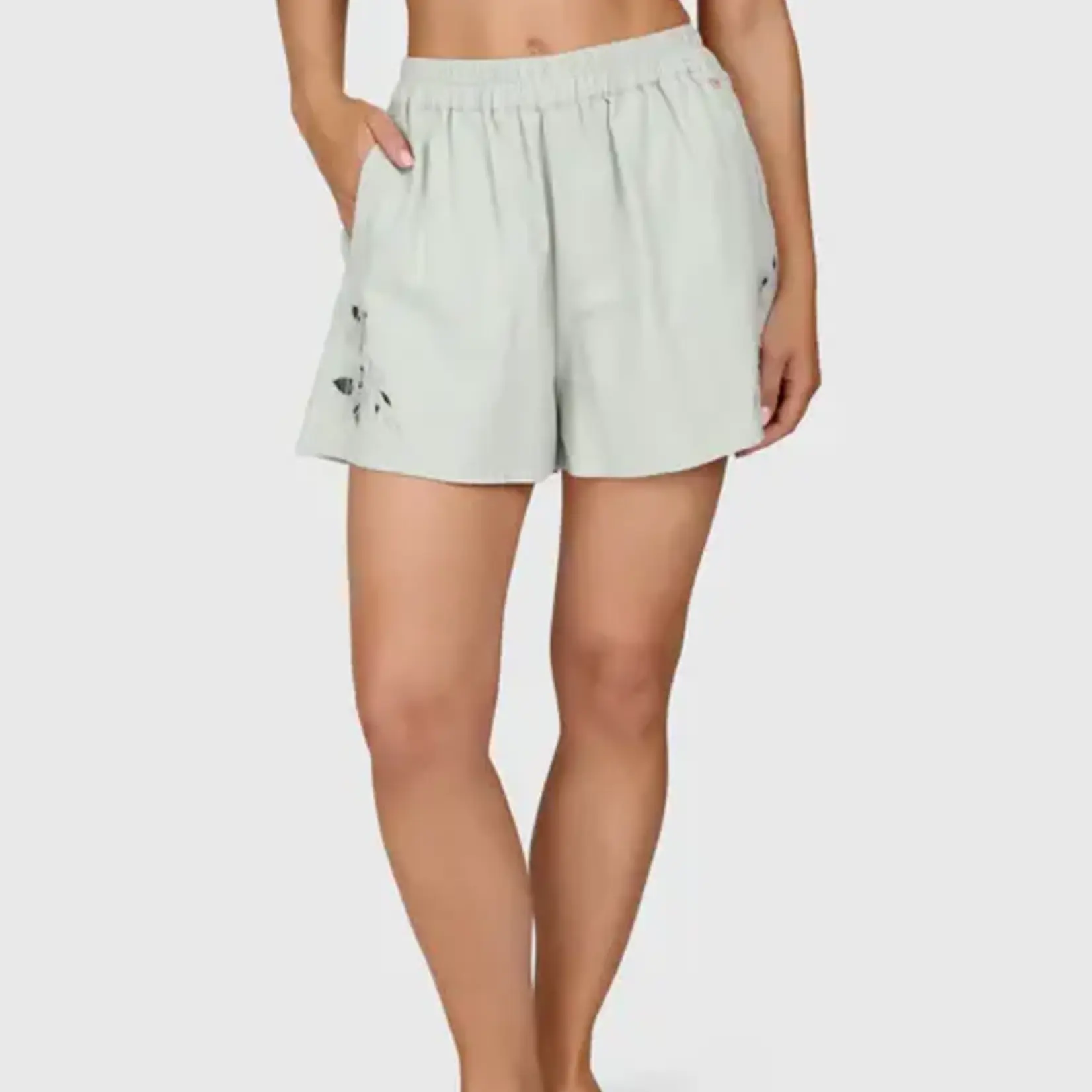 Brunotti Julee Women Shorts - Aqua Grey - BRUNOTTI