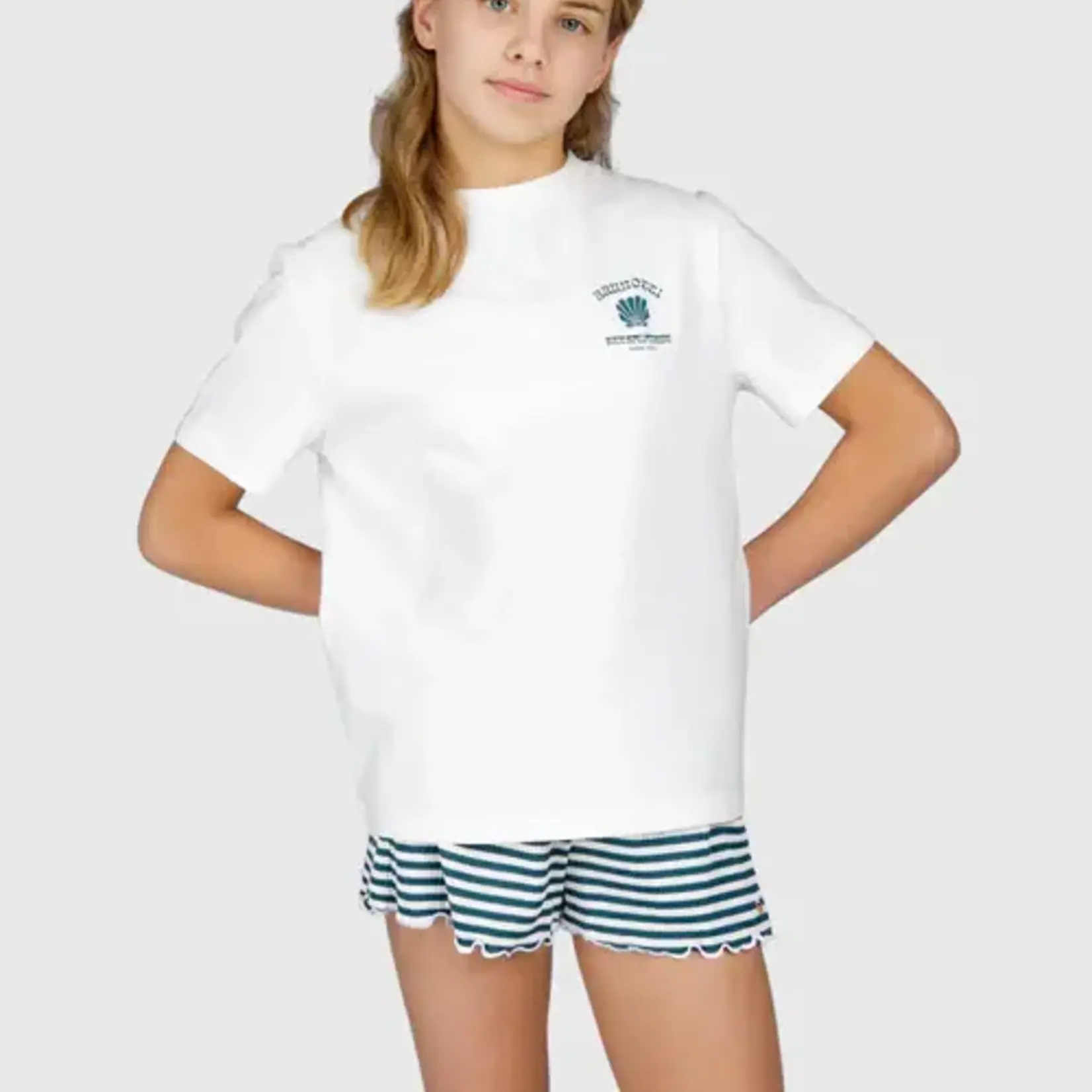 Brunotti Zaymariny Girls T-Shirt -  Mediterranea - BRUNOTTI