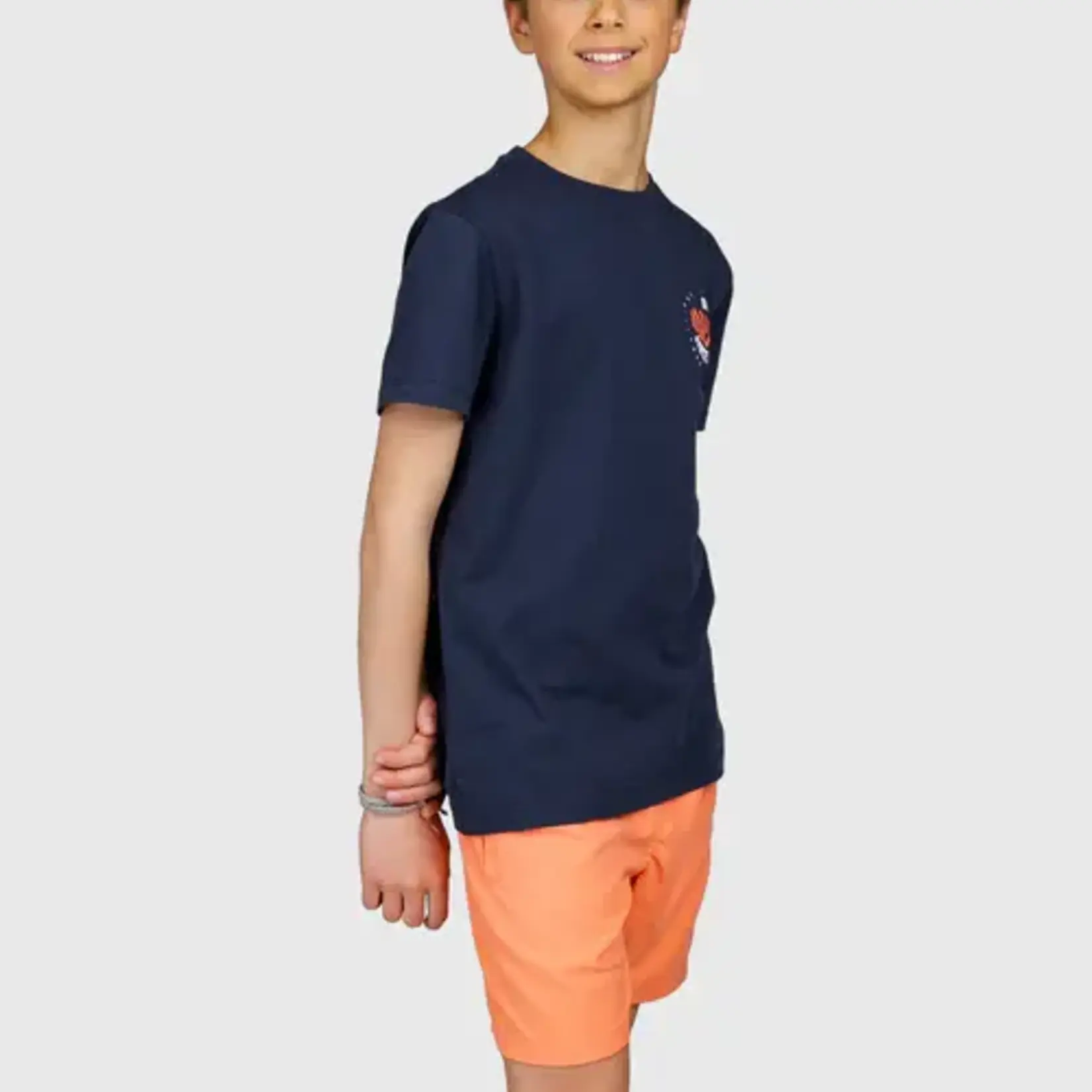 Brunotti Craigoly Boys T-shirt - Indigo Blue - BRUNOTTI