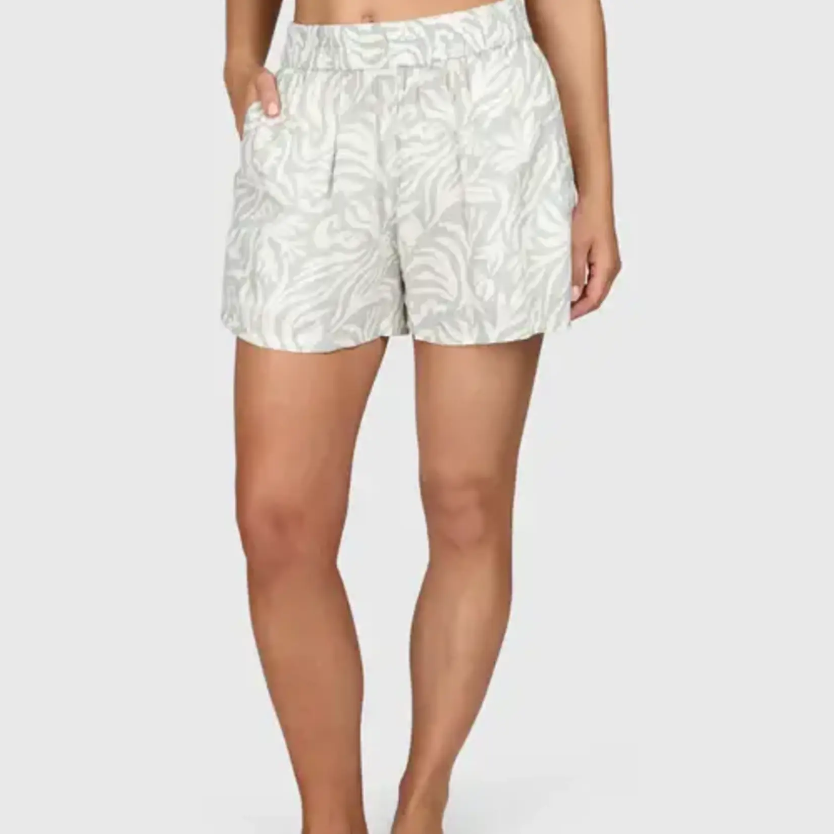 Brunotti Ize-Print Women Shorts - BRUNOTTI - Aqua Grey