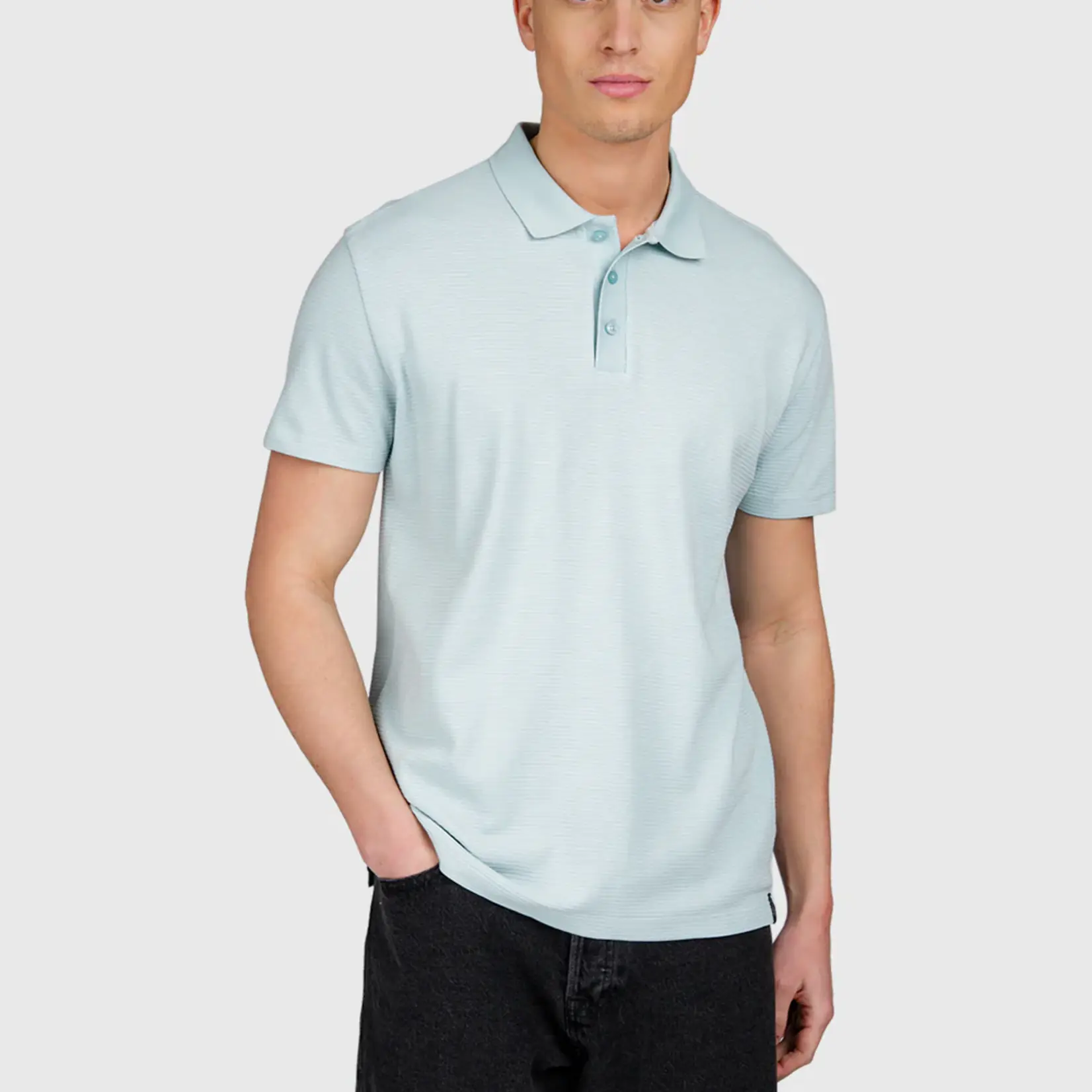 Brunotti Domo Men Polo - Mist - BRUNOTTI