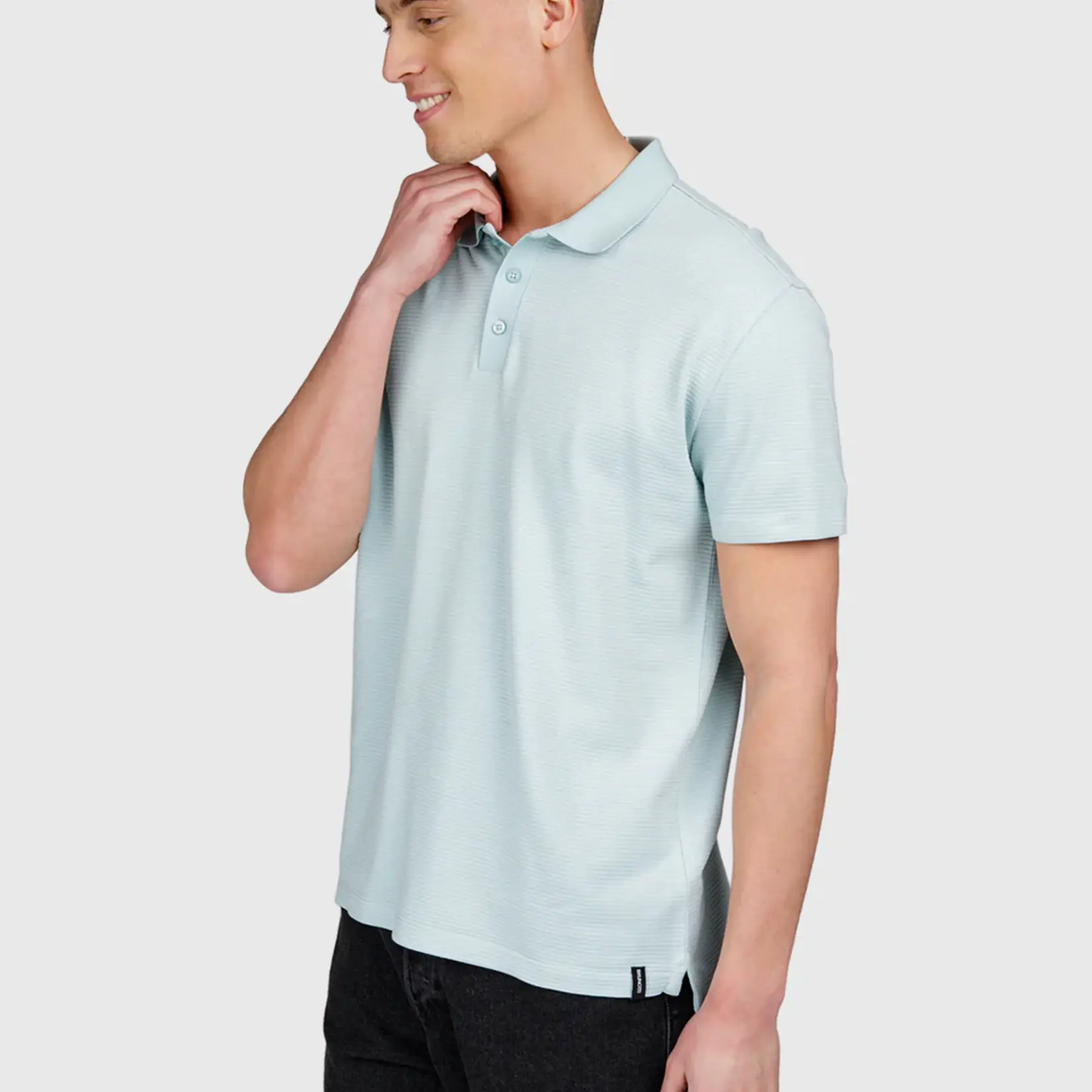Brunotti Domo Men Polo - Mist - BRUNOTTI