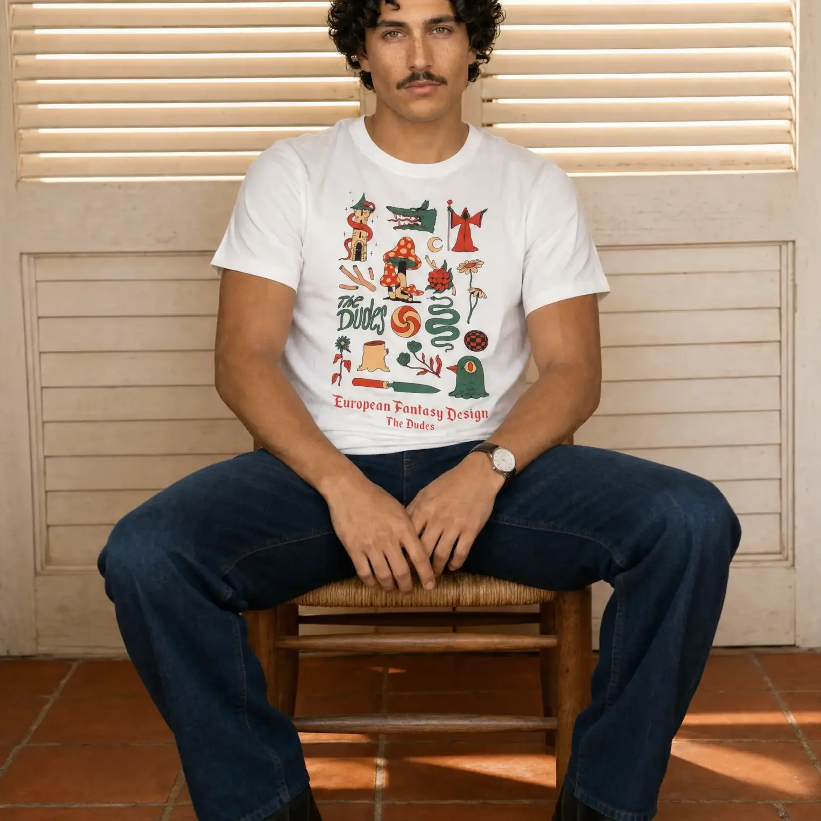 The Dudes The Dudes European Fantasy Design Classic T-Shirt - The DUDES
