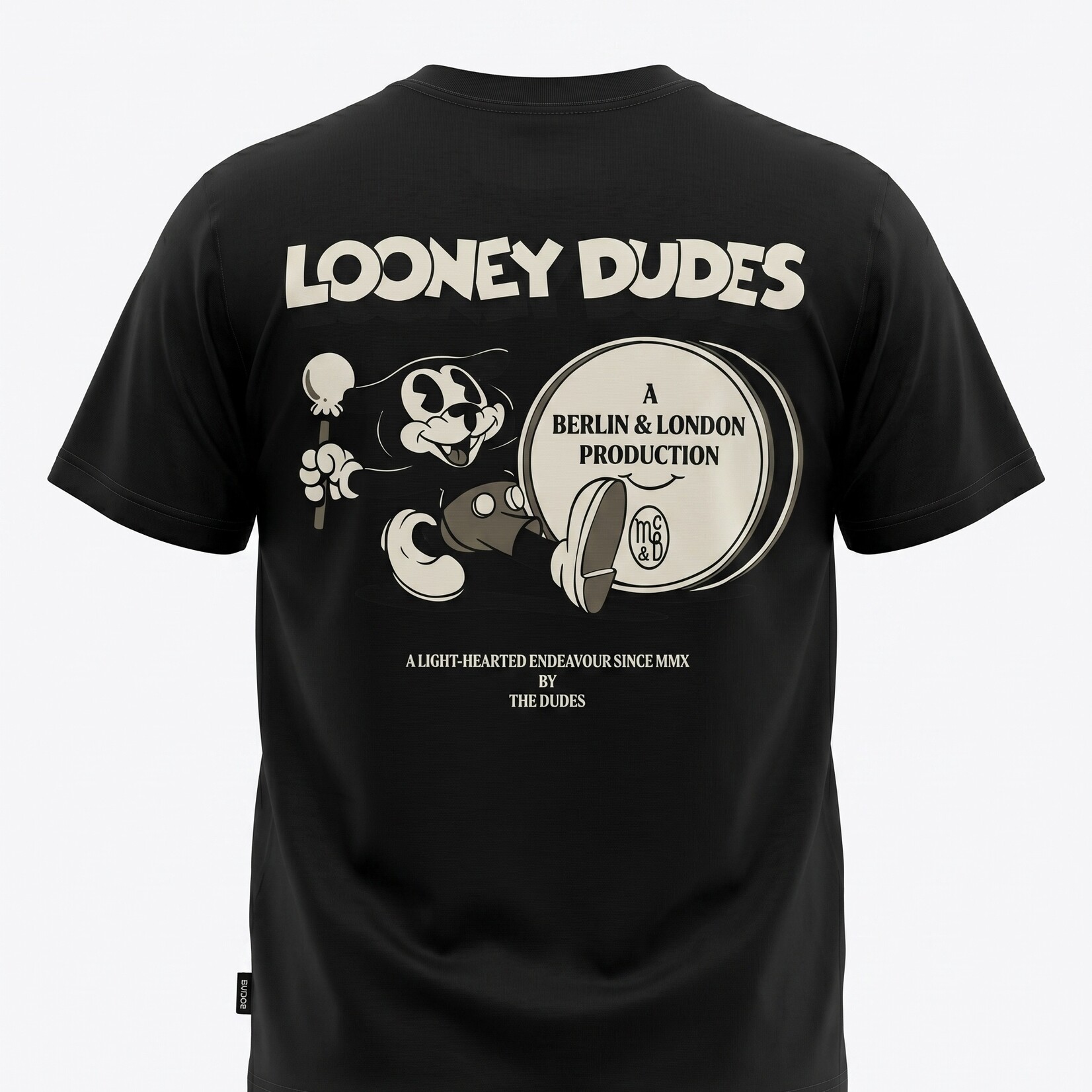 The Dudes Looney Dudes Begins - classic t-shirt premium - Black - The DUDES
