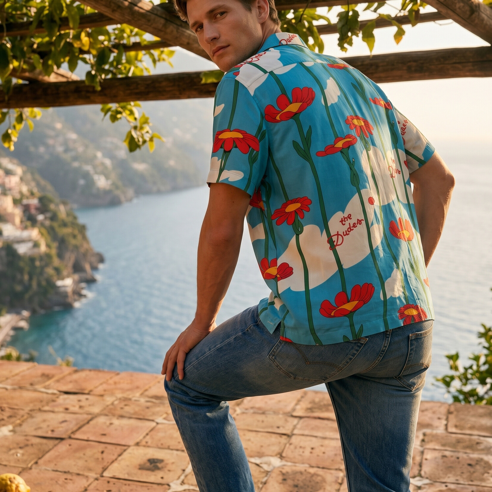 The Dudes Autumn Flowers  - Hawaiian shirt - The DUDES - Multicolor