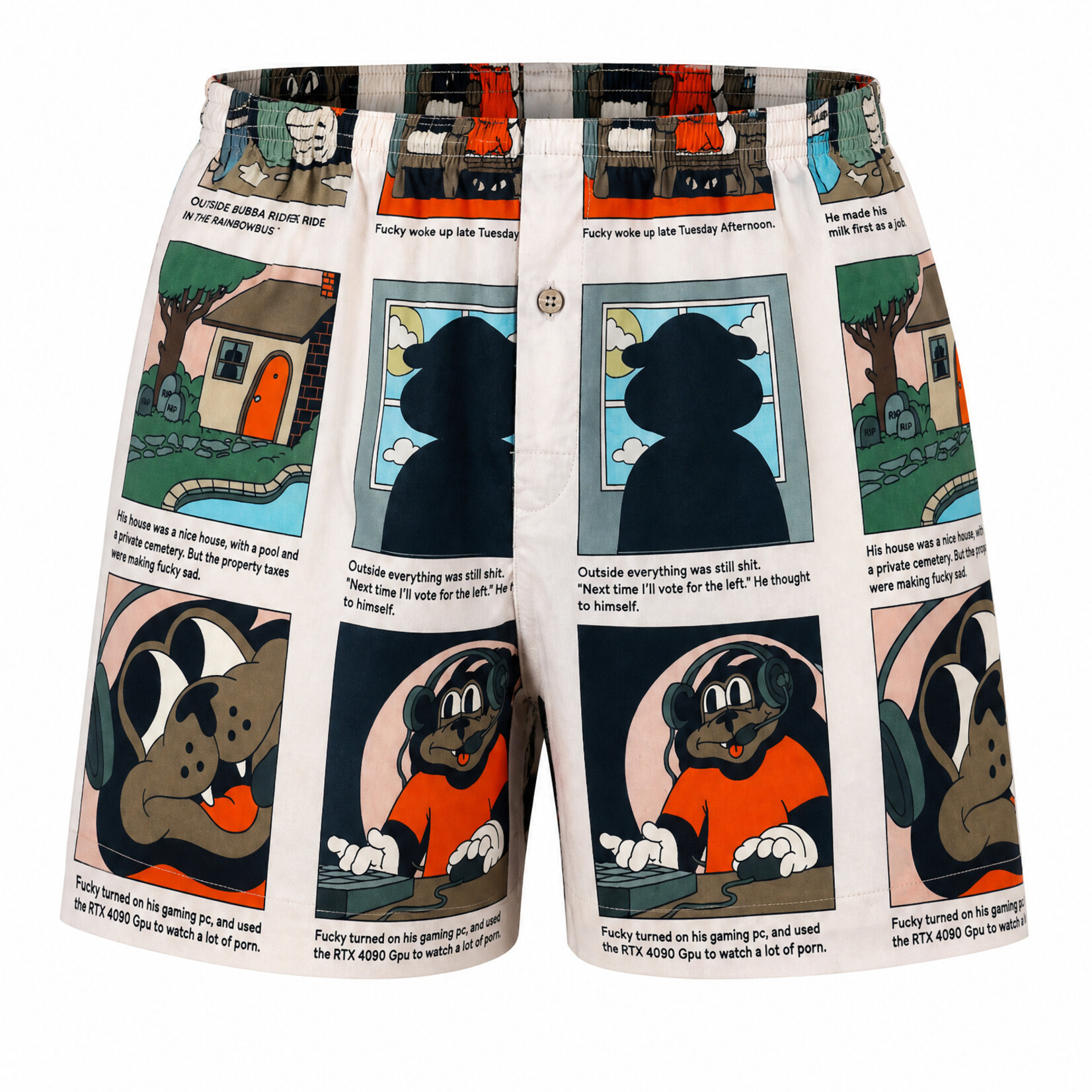 The Dudes Fucky Weekly - boxer shorts - The DUDES - Multicolor